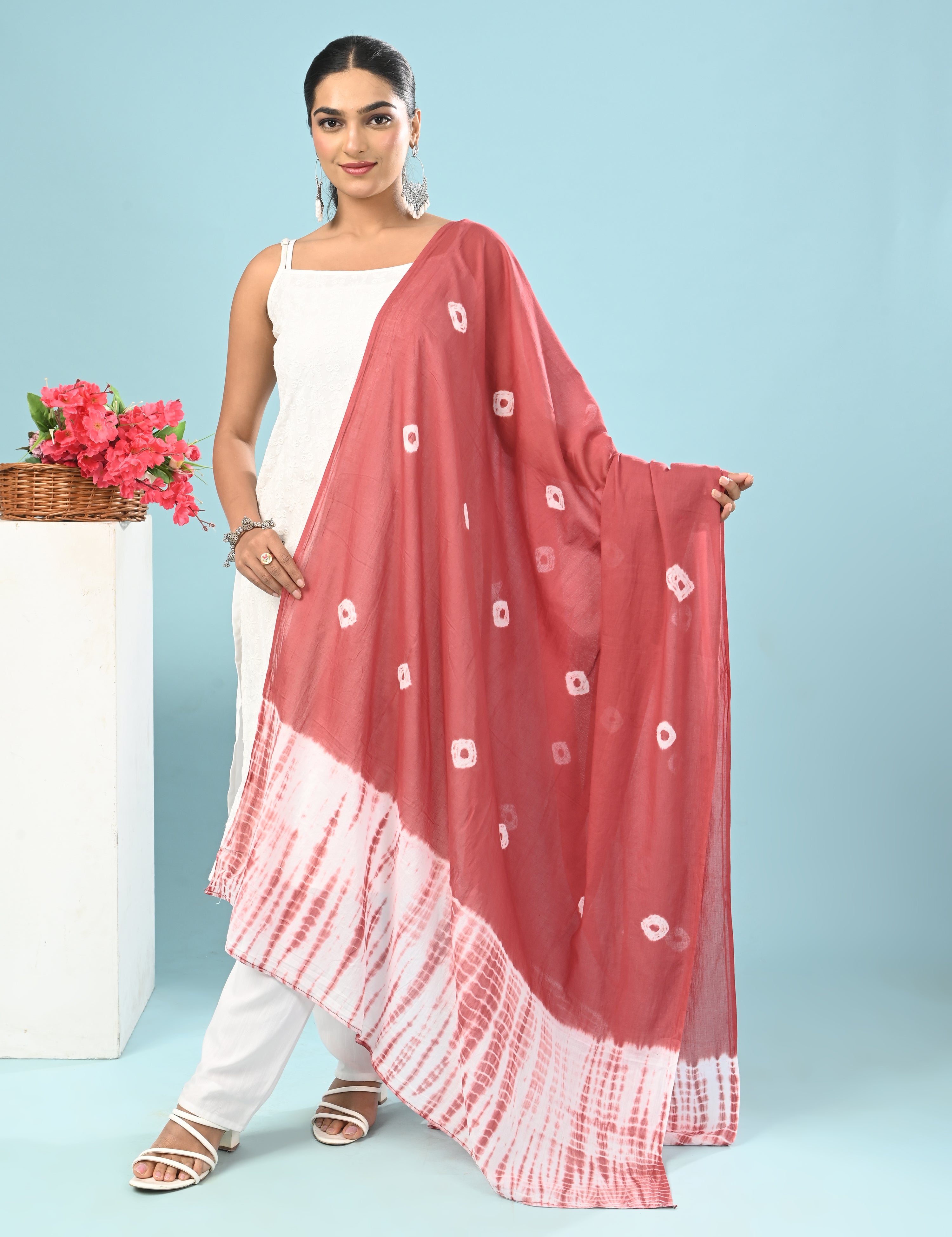 Batik Mul Cotton Dupatta