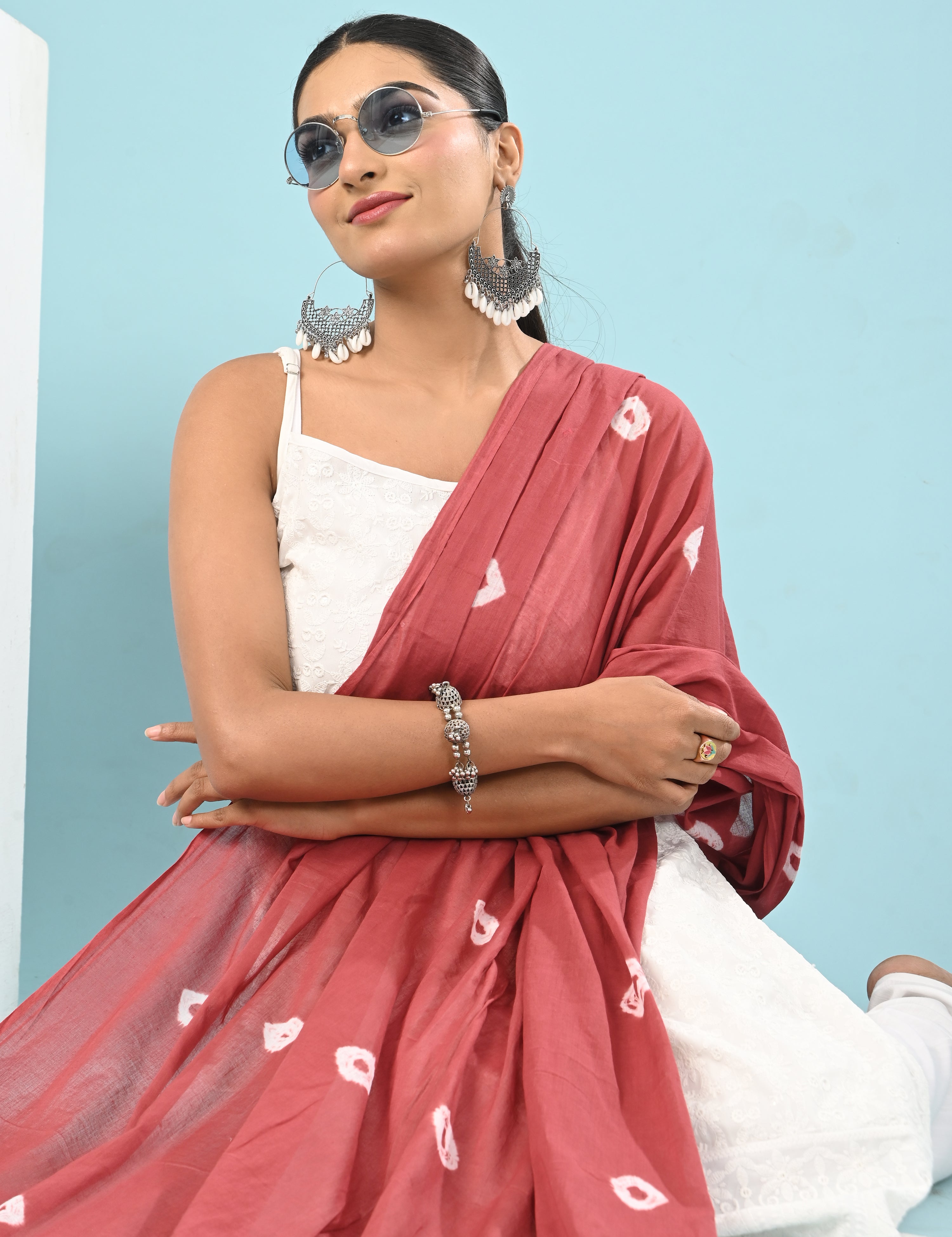 Batik Mul Cotton Dupatta