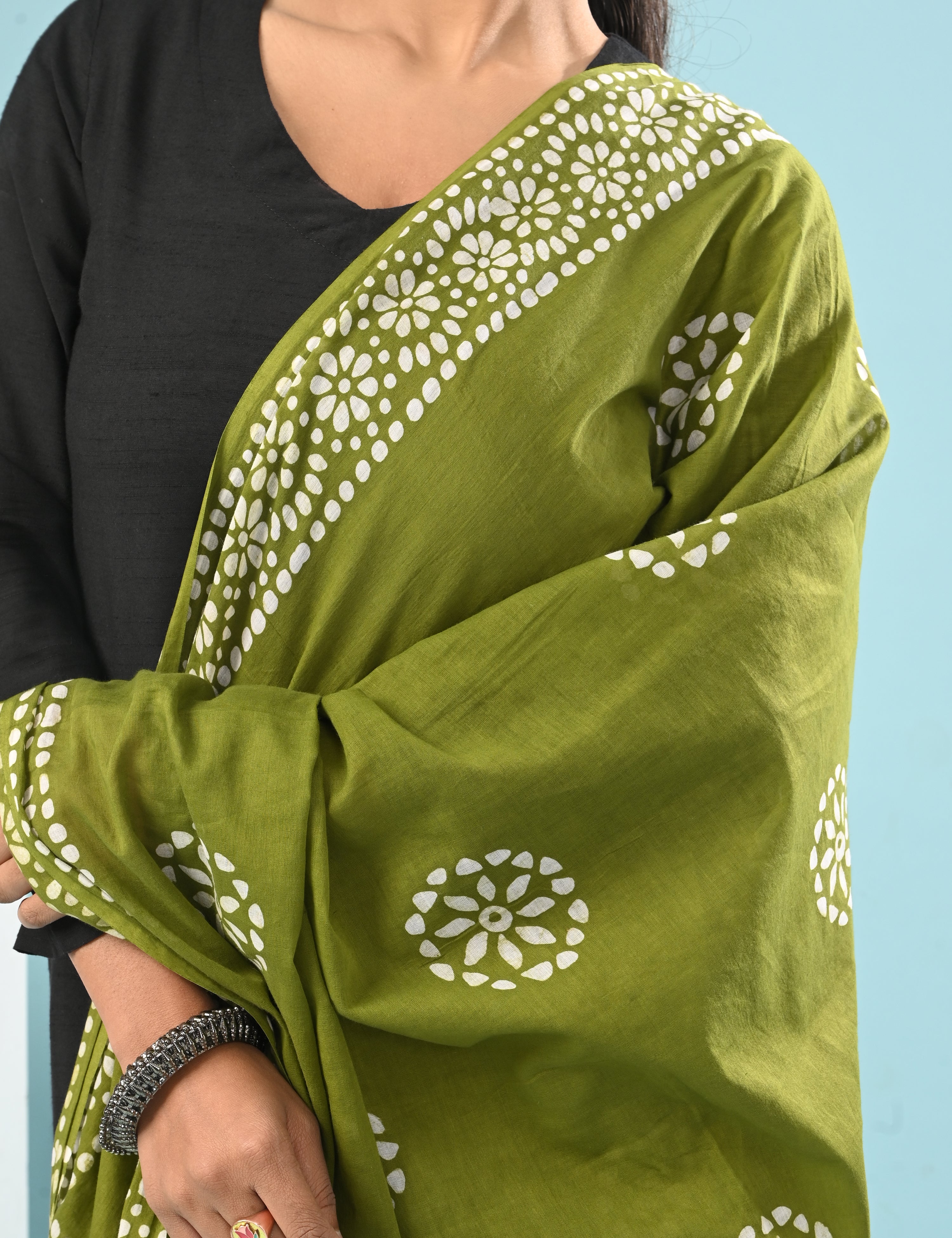 Batik Mul Cotton Dupatta