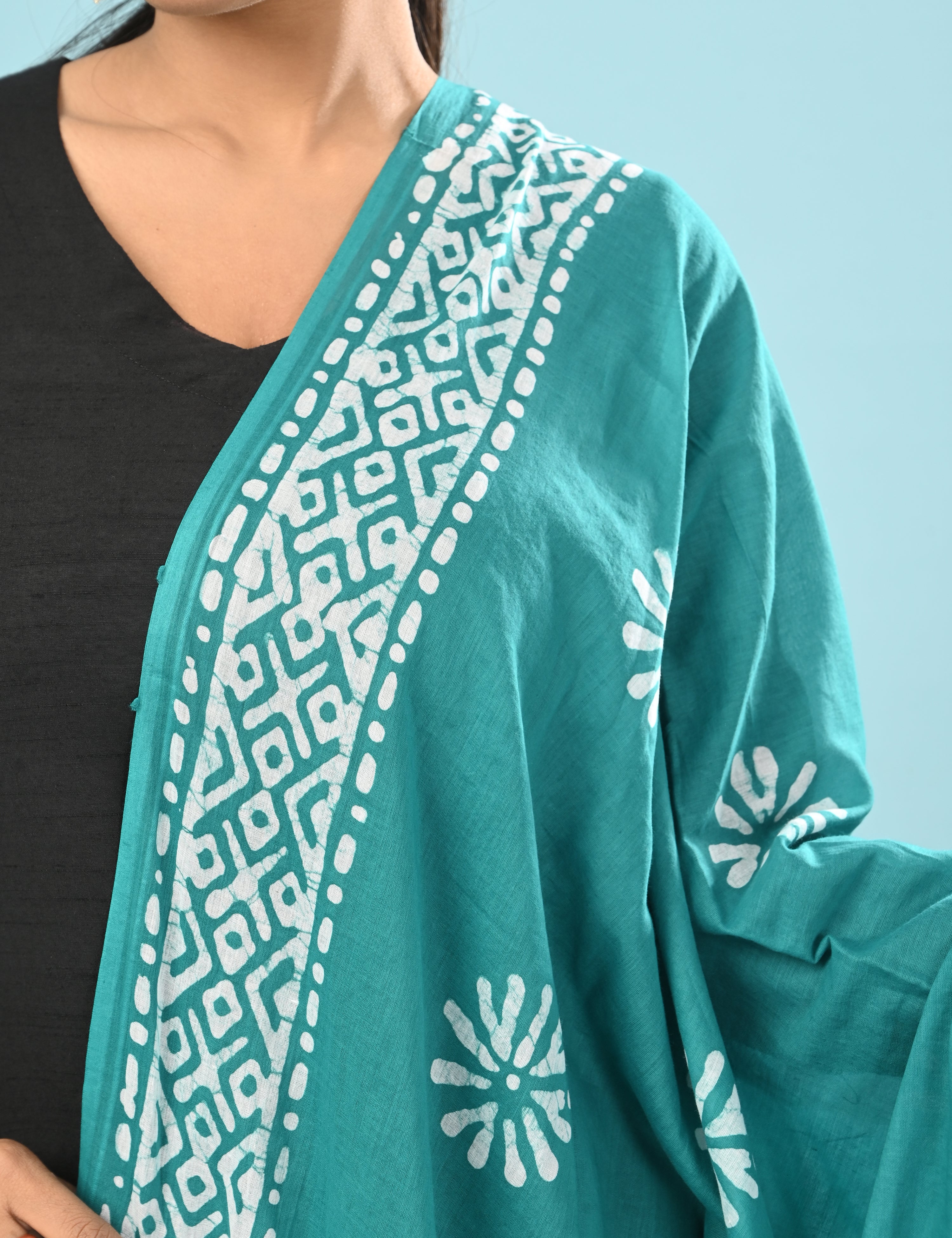 Batik Mul Cotton Dupatta
