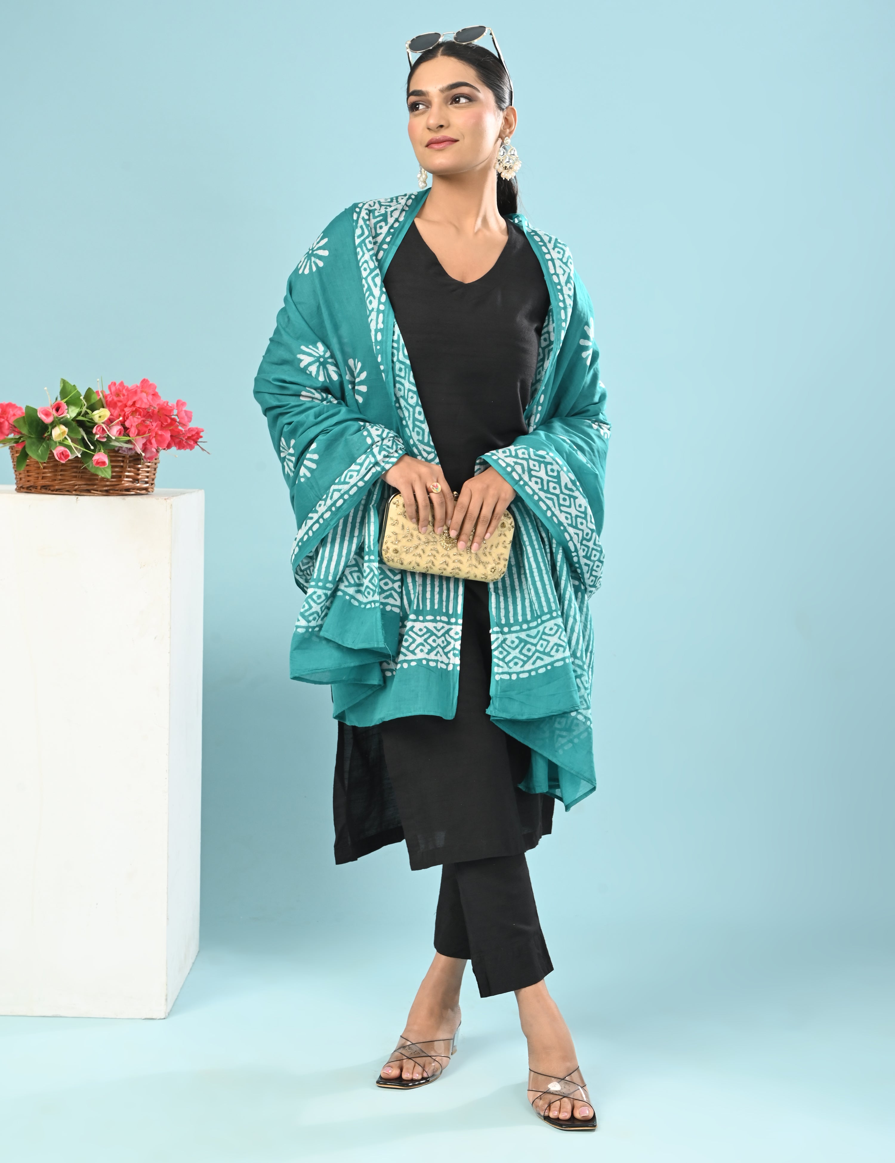 Batik Mul Cotton Dupatta