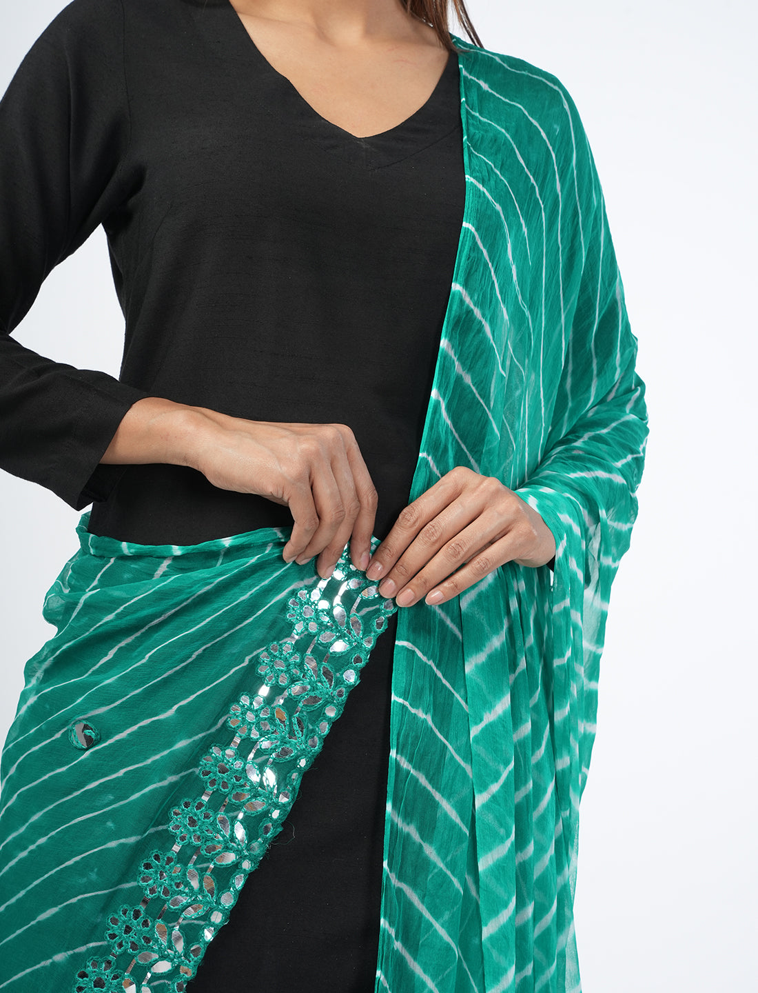 Leheriya Chiffon Dupatta