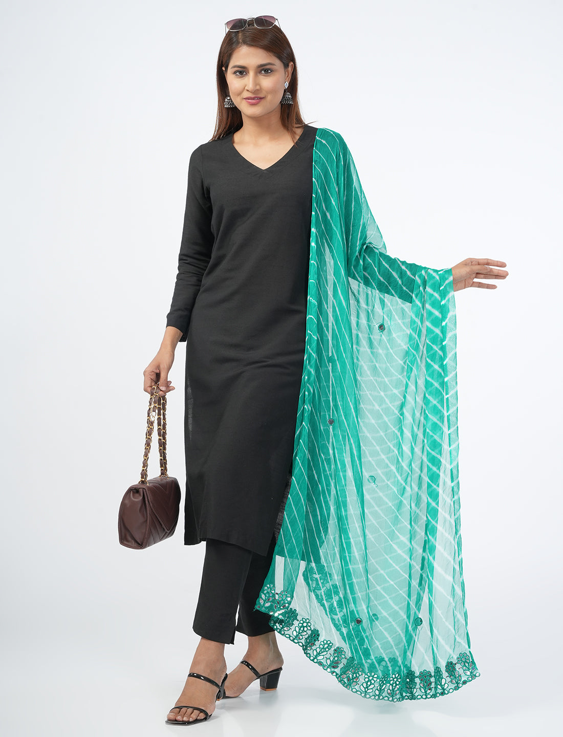 Leheriya Chiffon Dupatta
