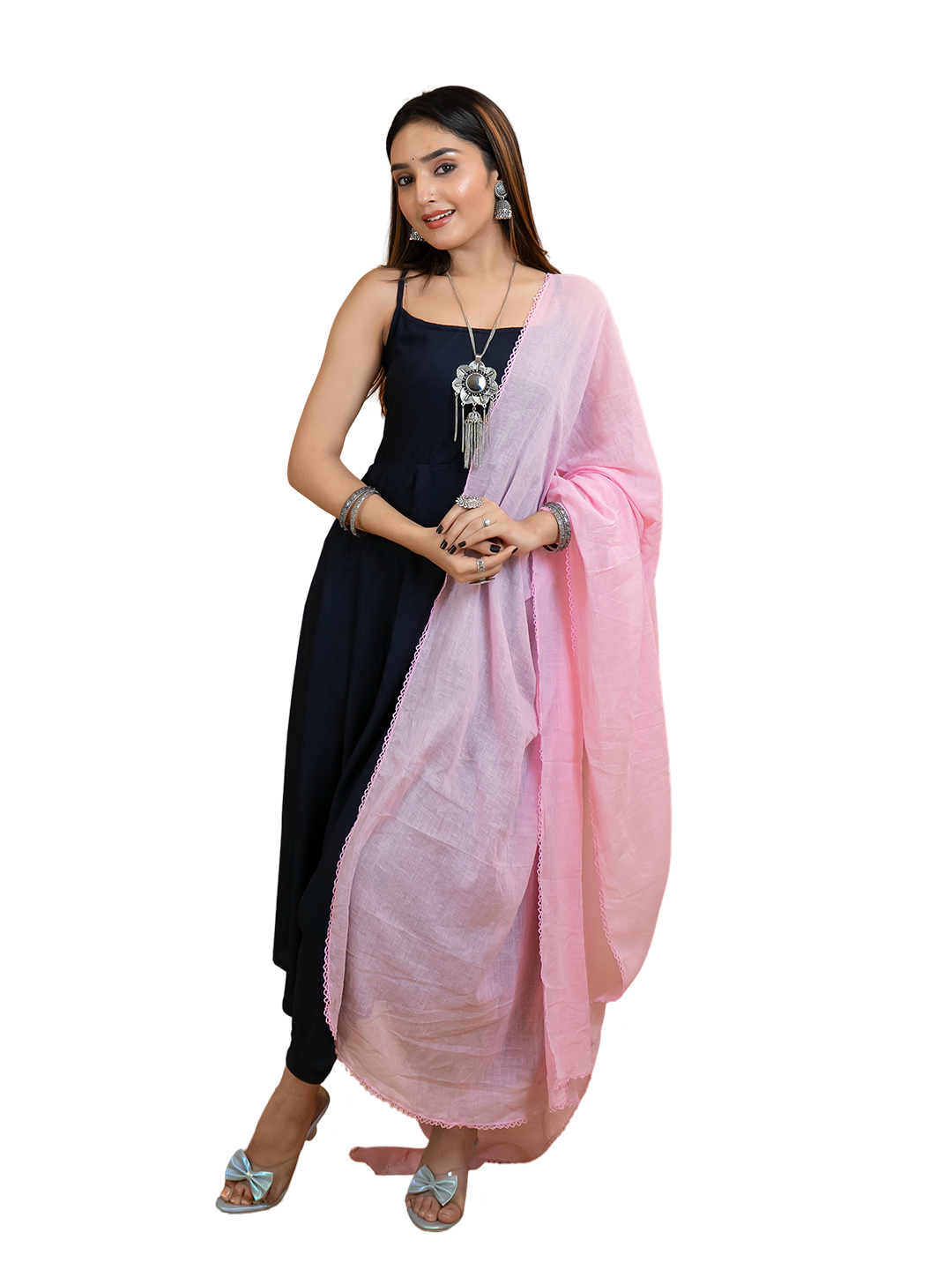 Solid Cotton Dupatta