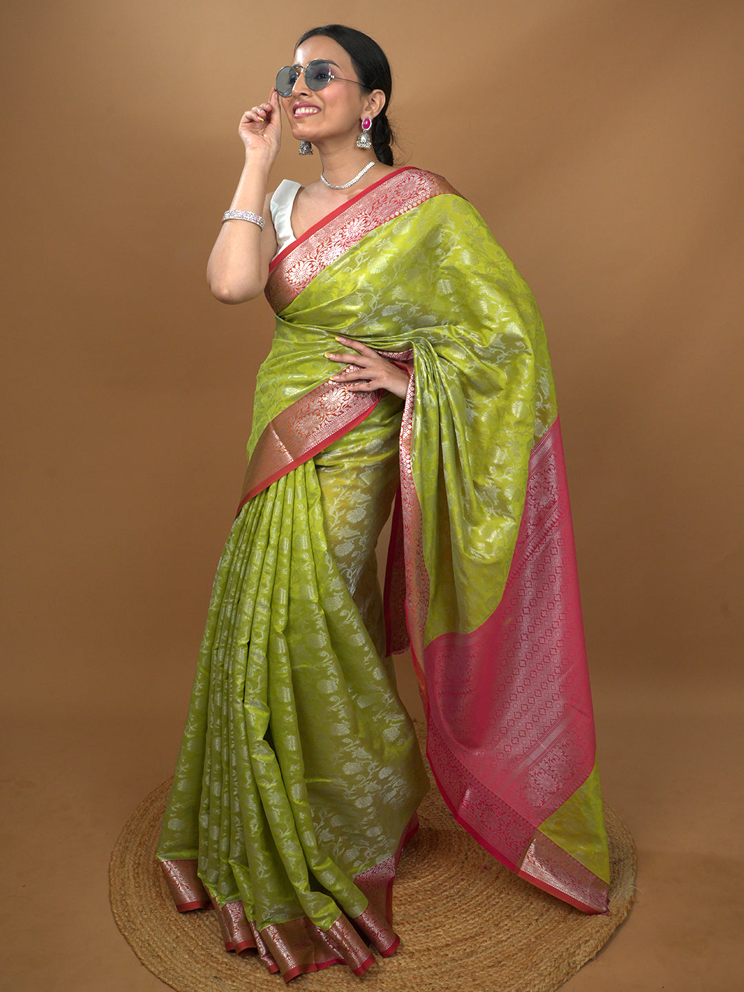 South Silk Zari weave Saree