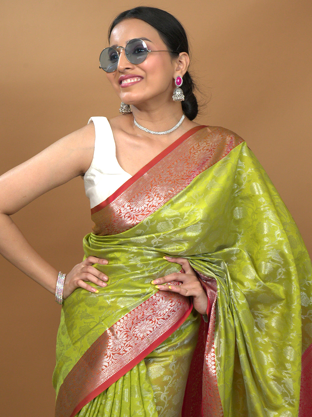 South Silk Zari weave Saree