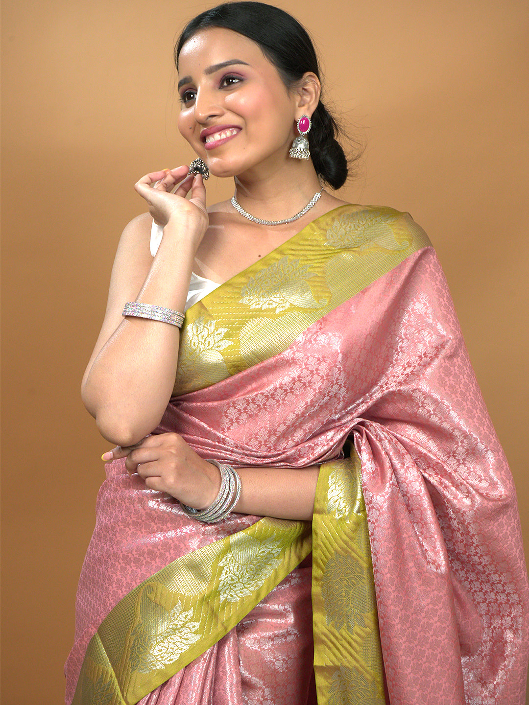South Silk Zari weave Saree