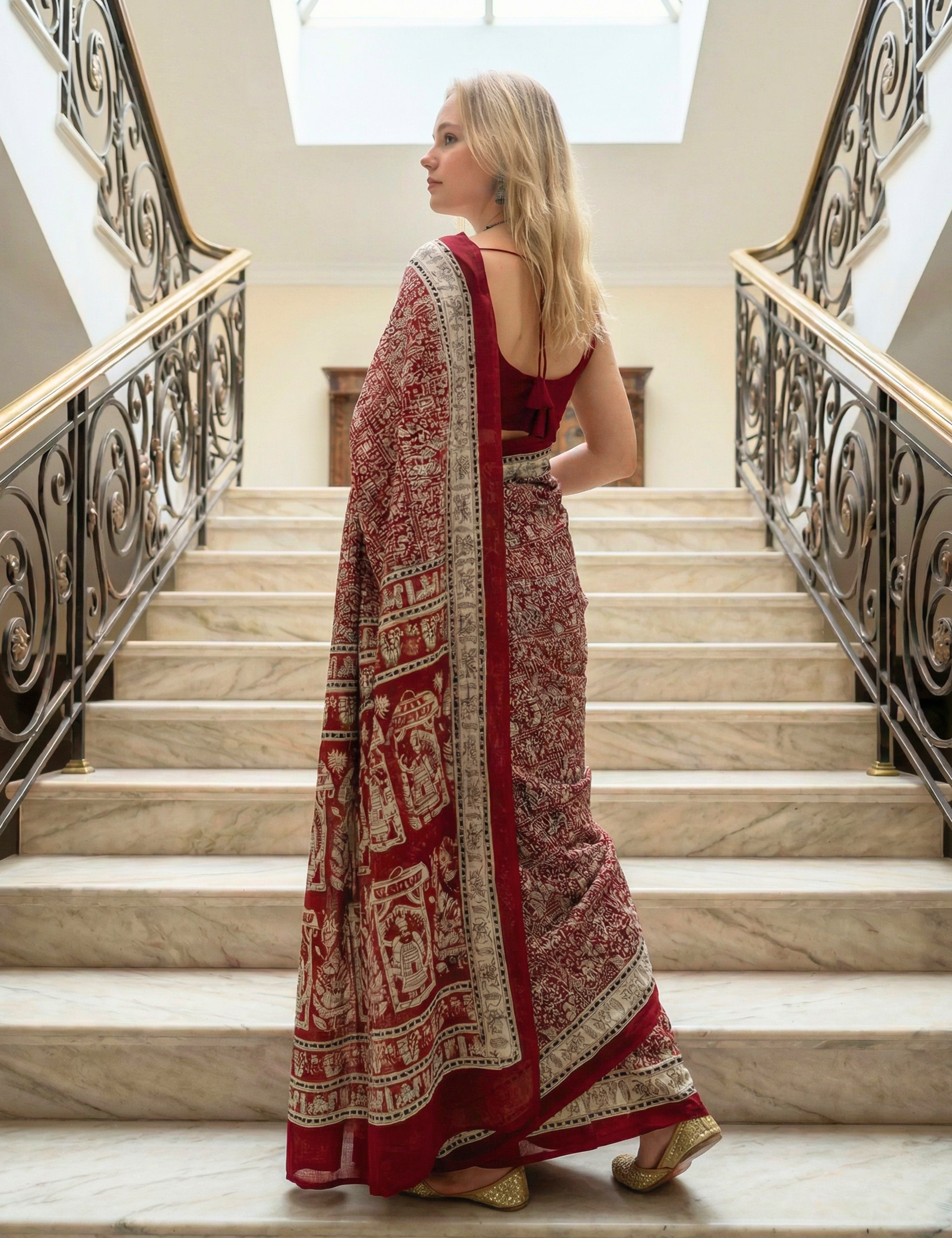 Solid Crepe Silk Saree