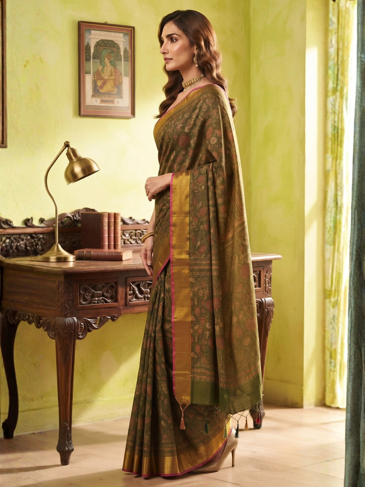 Ethnic Bengal Cotton Saree