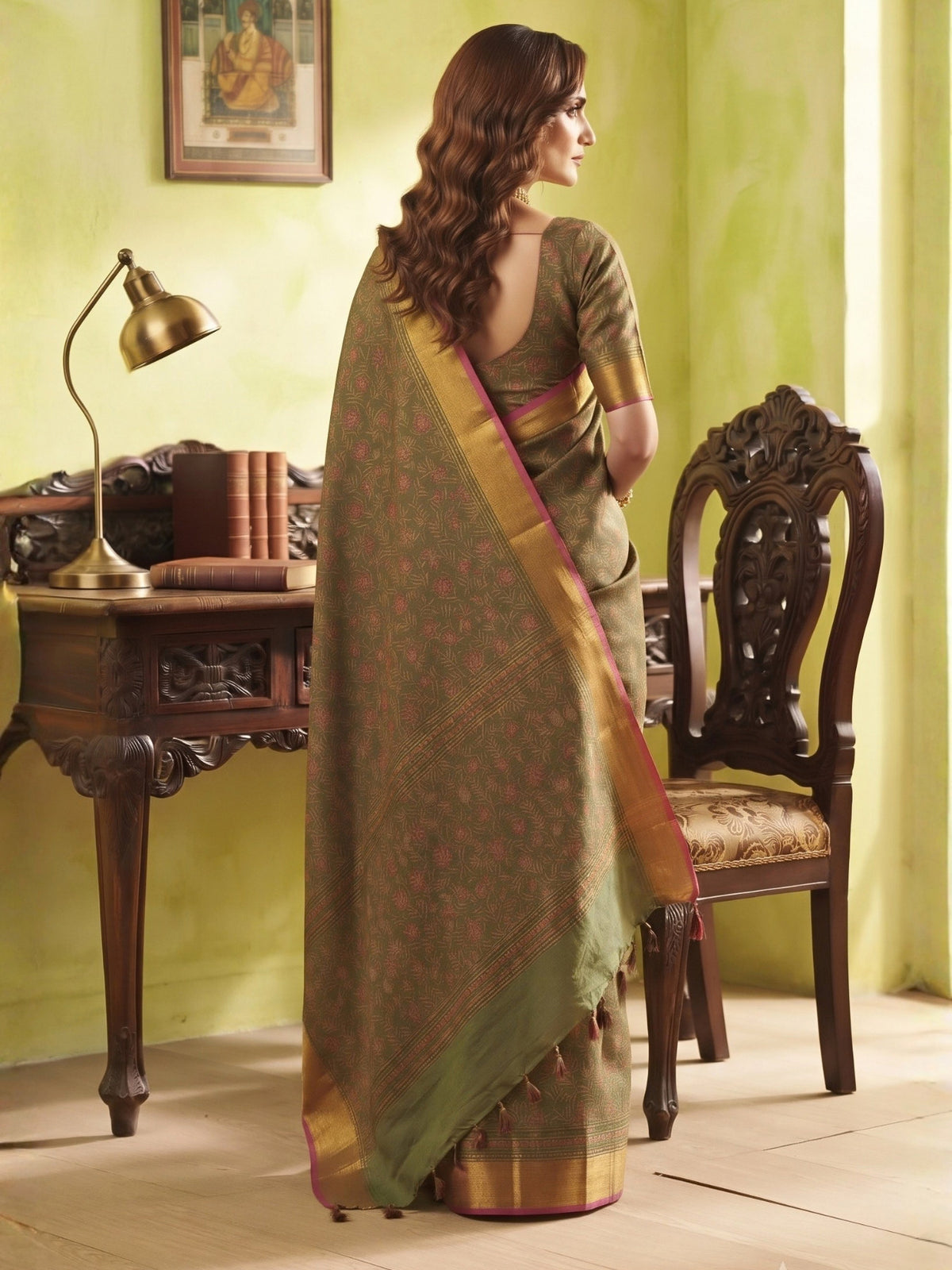 Ethnic Bengal Cotton Saree