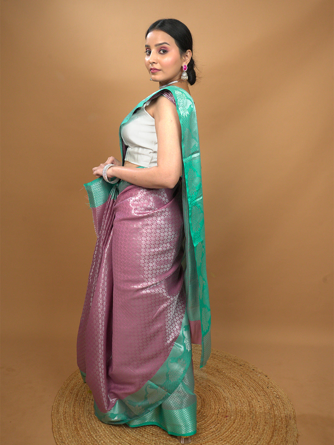 South Silk Zari weave Saree