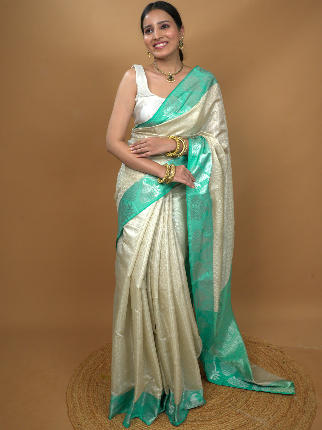 South Silk Zari weave Saree