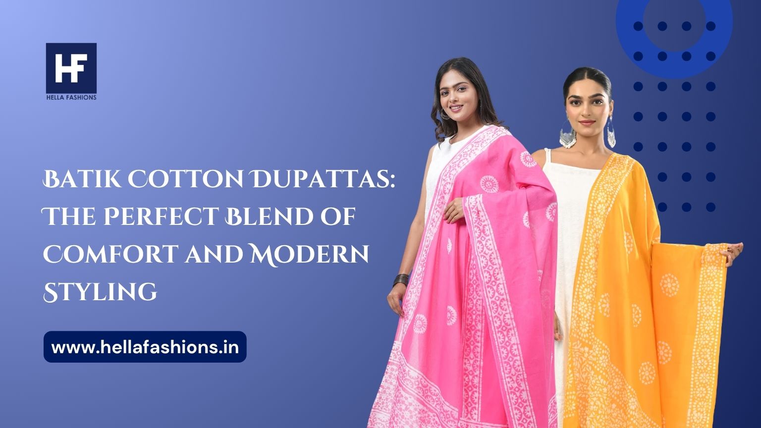 Batik Cotton Dupattas: The Perfect Blend of Comfort and Modern Styling