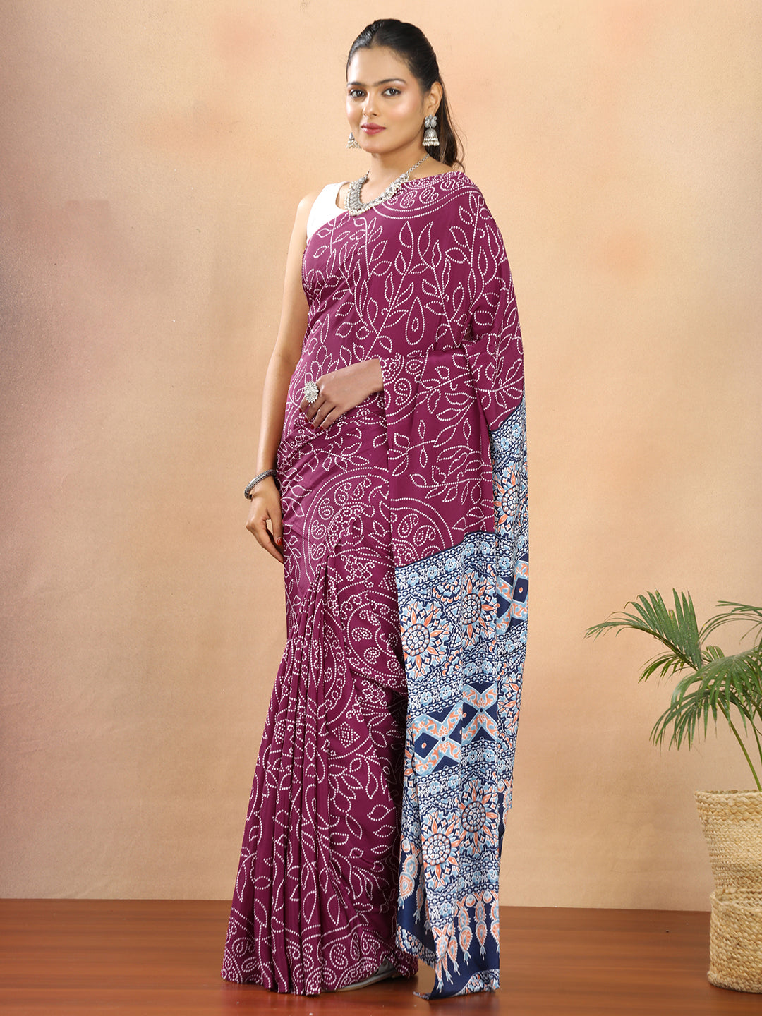 Woven Crepe Silk Saree