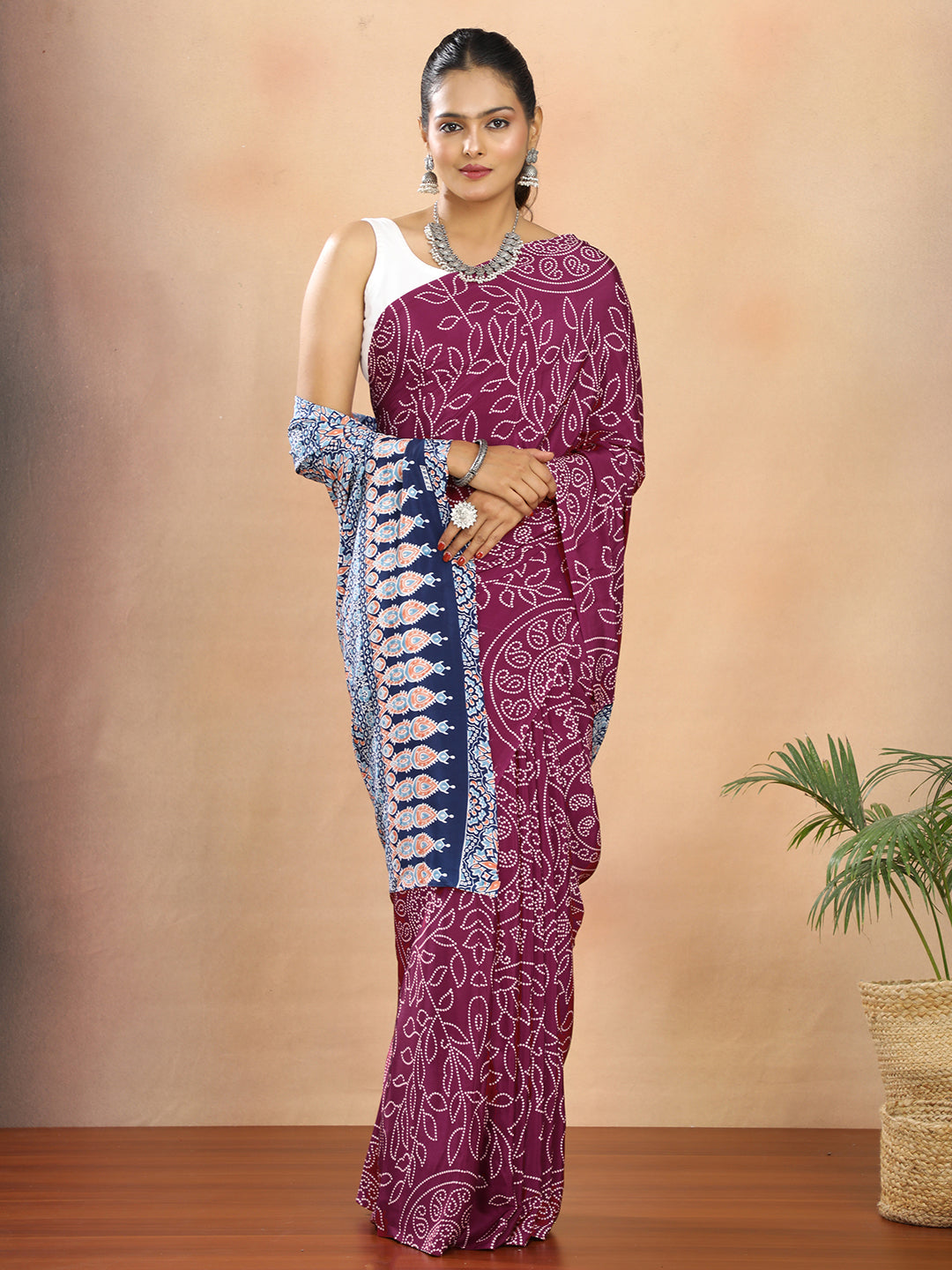 Woven Crepe Silk Saree