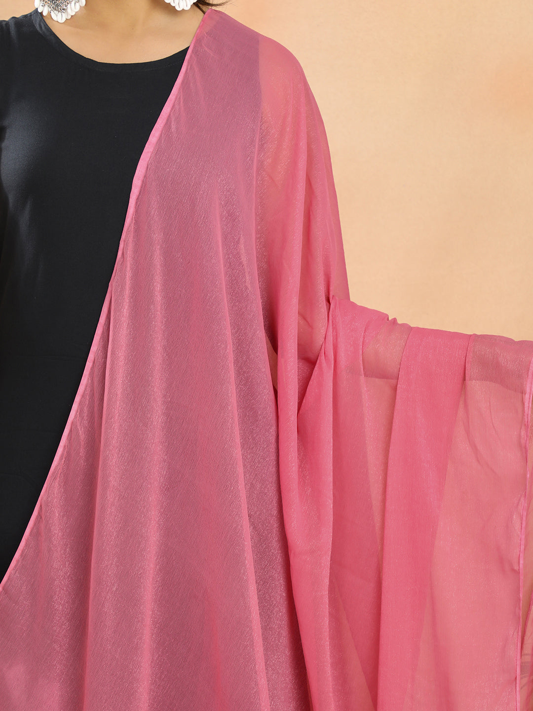 Solid Chiffon Dupatta