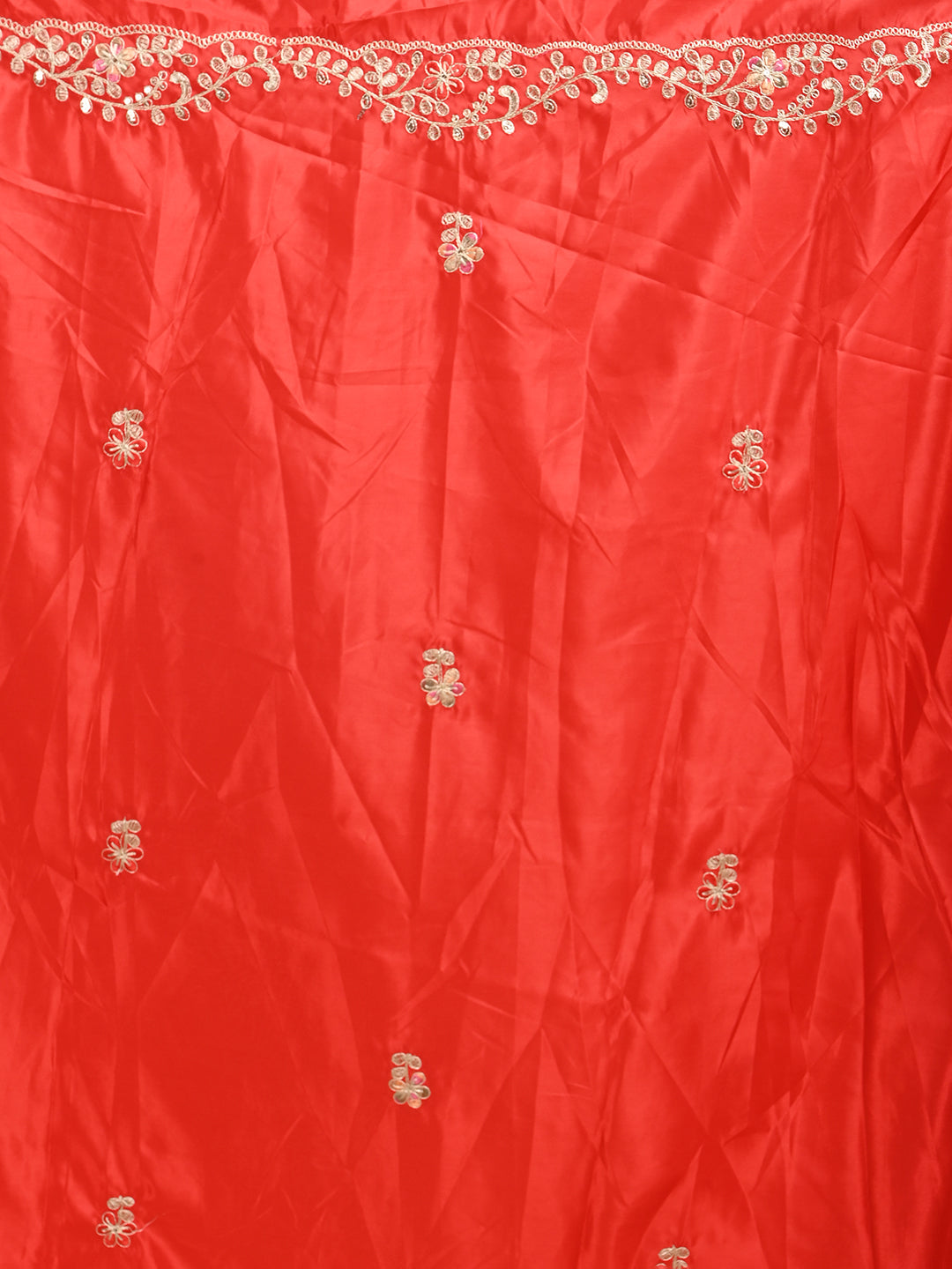 Embroidered Zardozi Crepe Silk Saree