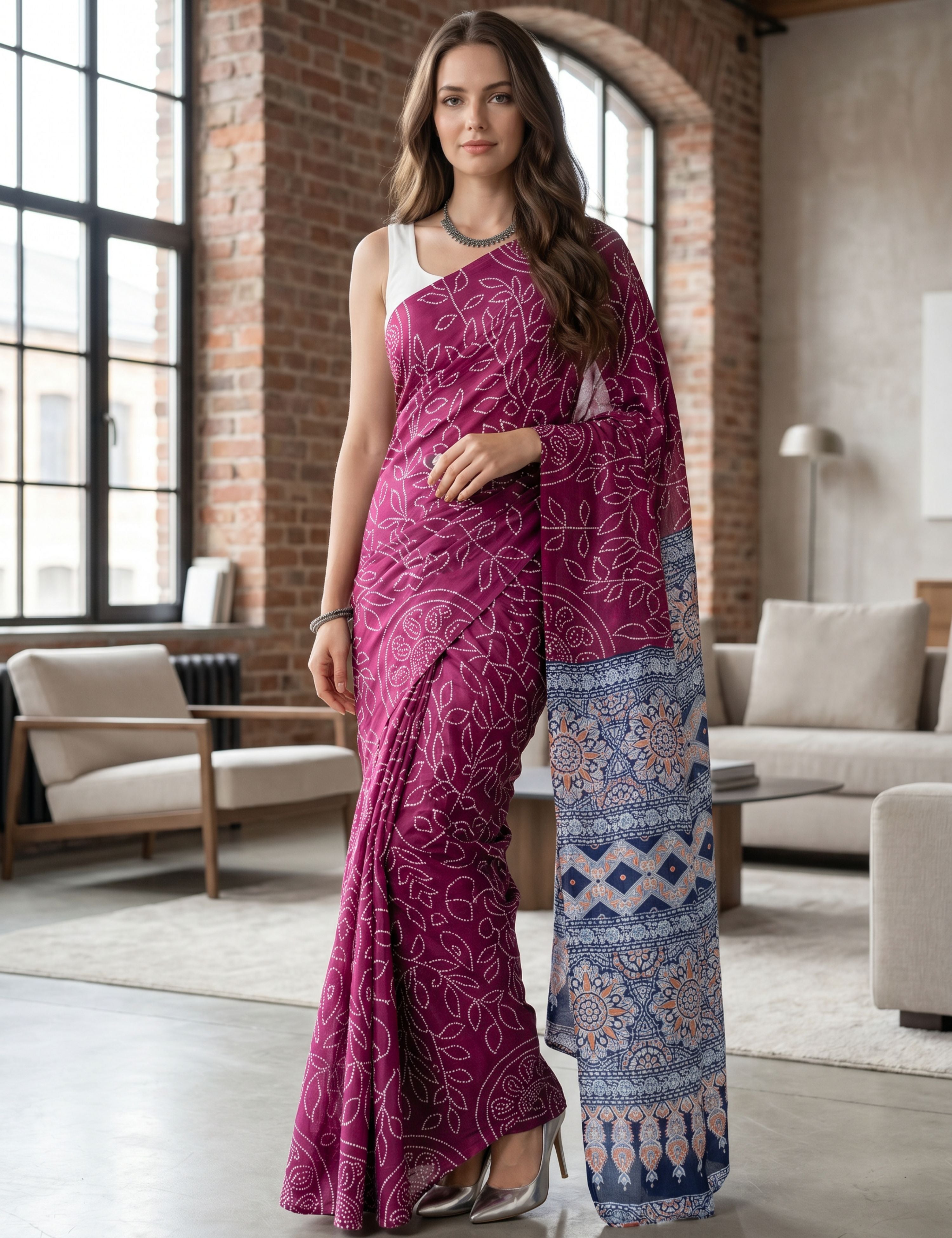 Woven Crepe Silk Saree