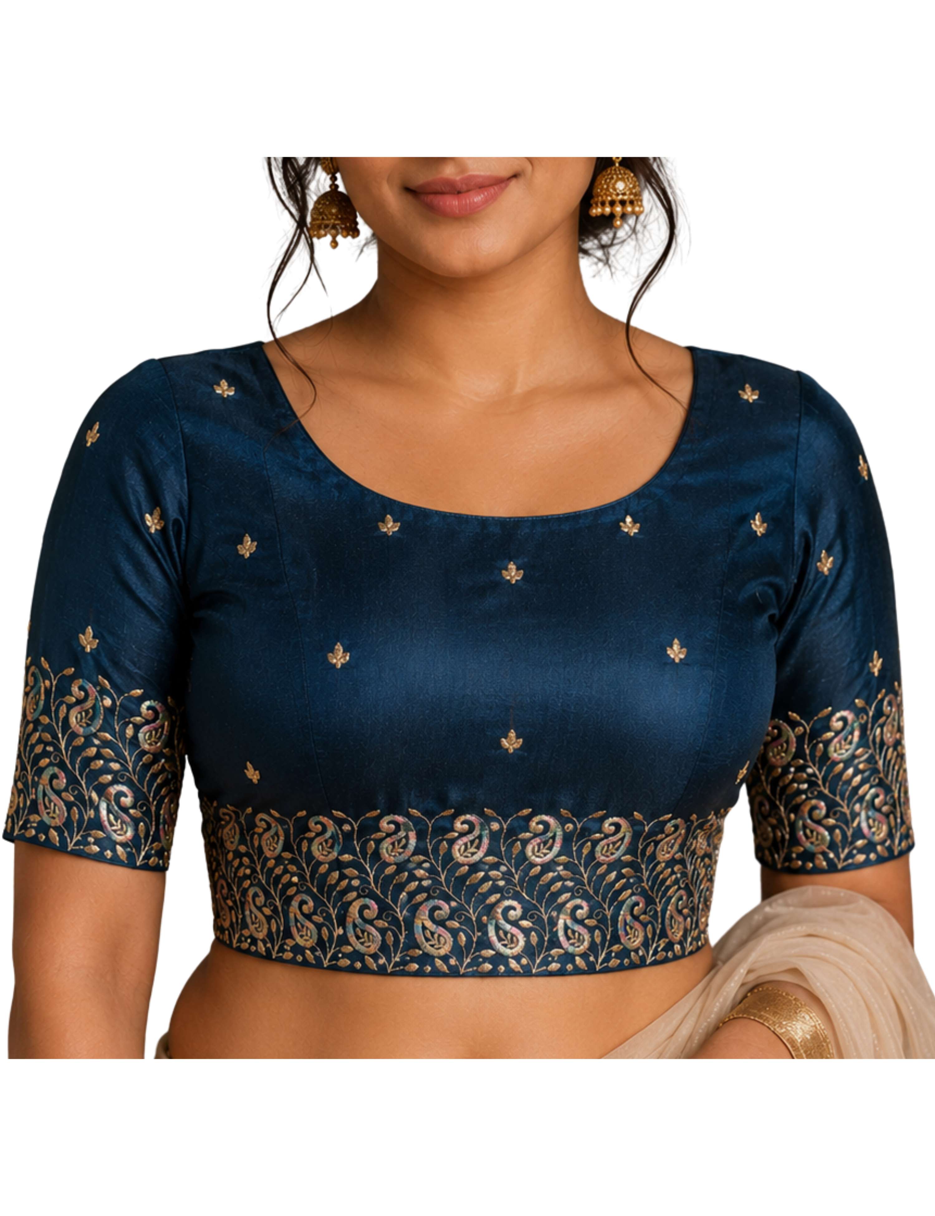 Tissue Georgette Crepe Silk Saree