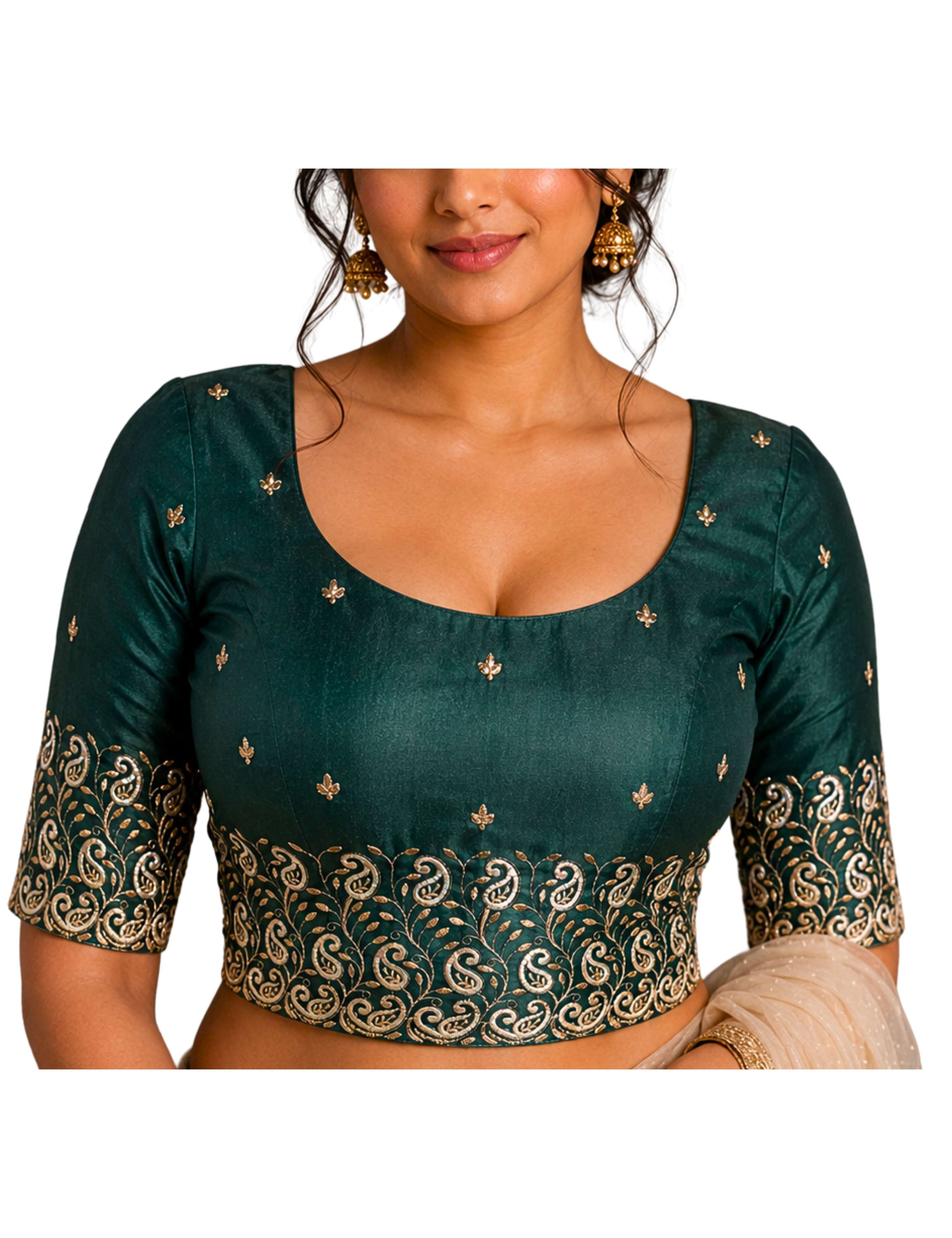 Tissue Georgette Crepe Silk Saree