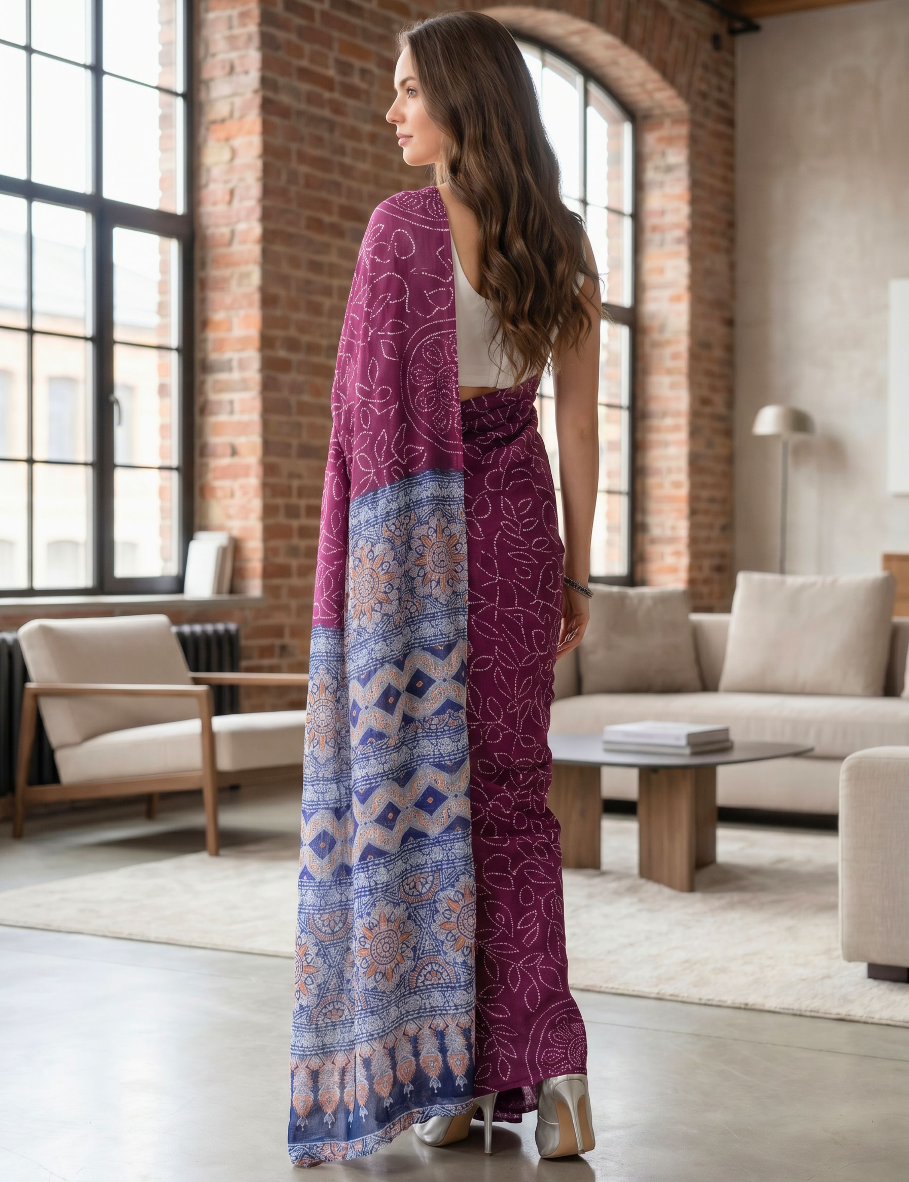 Woven Crepe Silk Saree