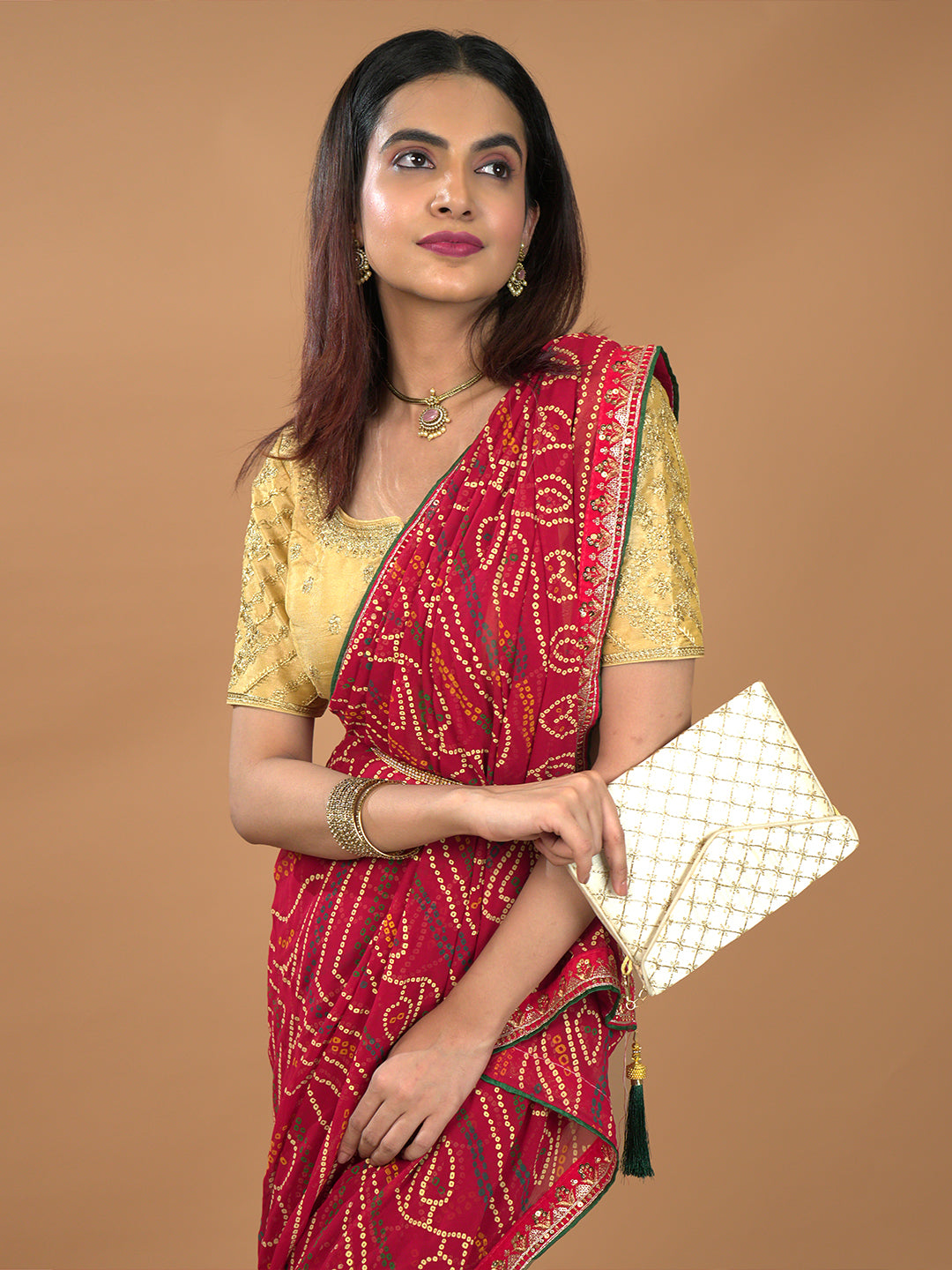 Bandhini Georgette Saree