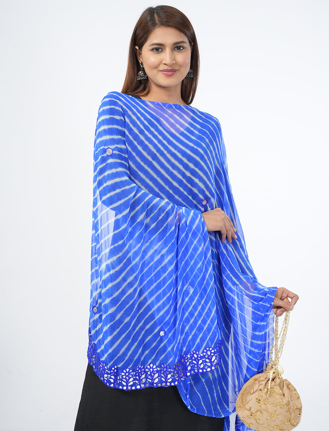 Leheriya Chiffon Dupatta