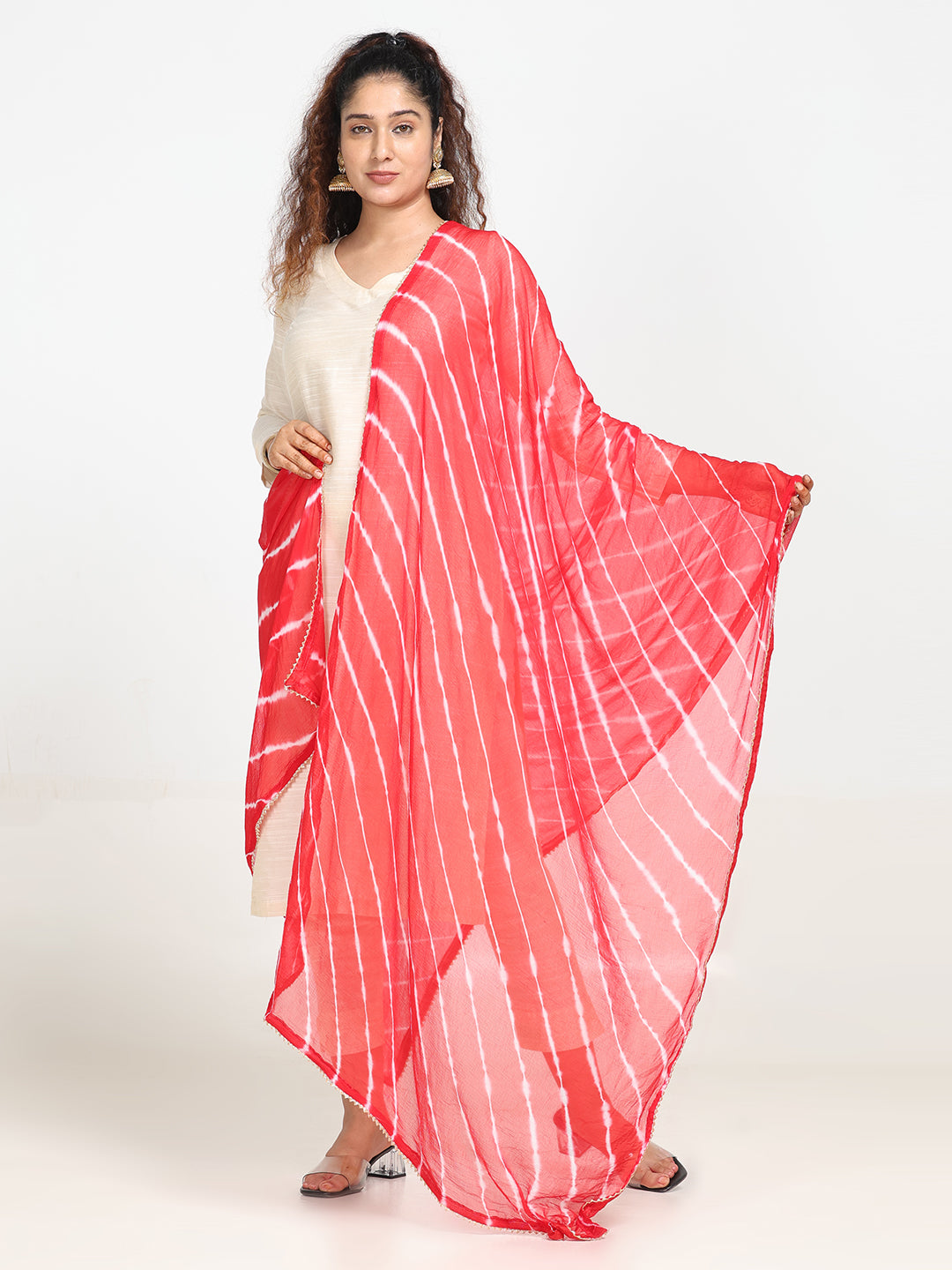 Chiffon Stripe Dupatta