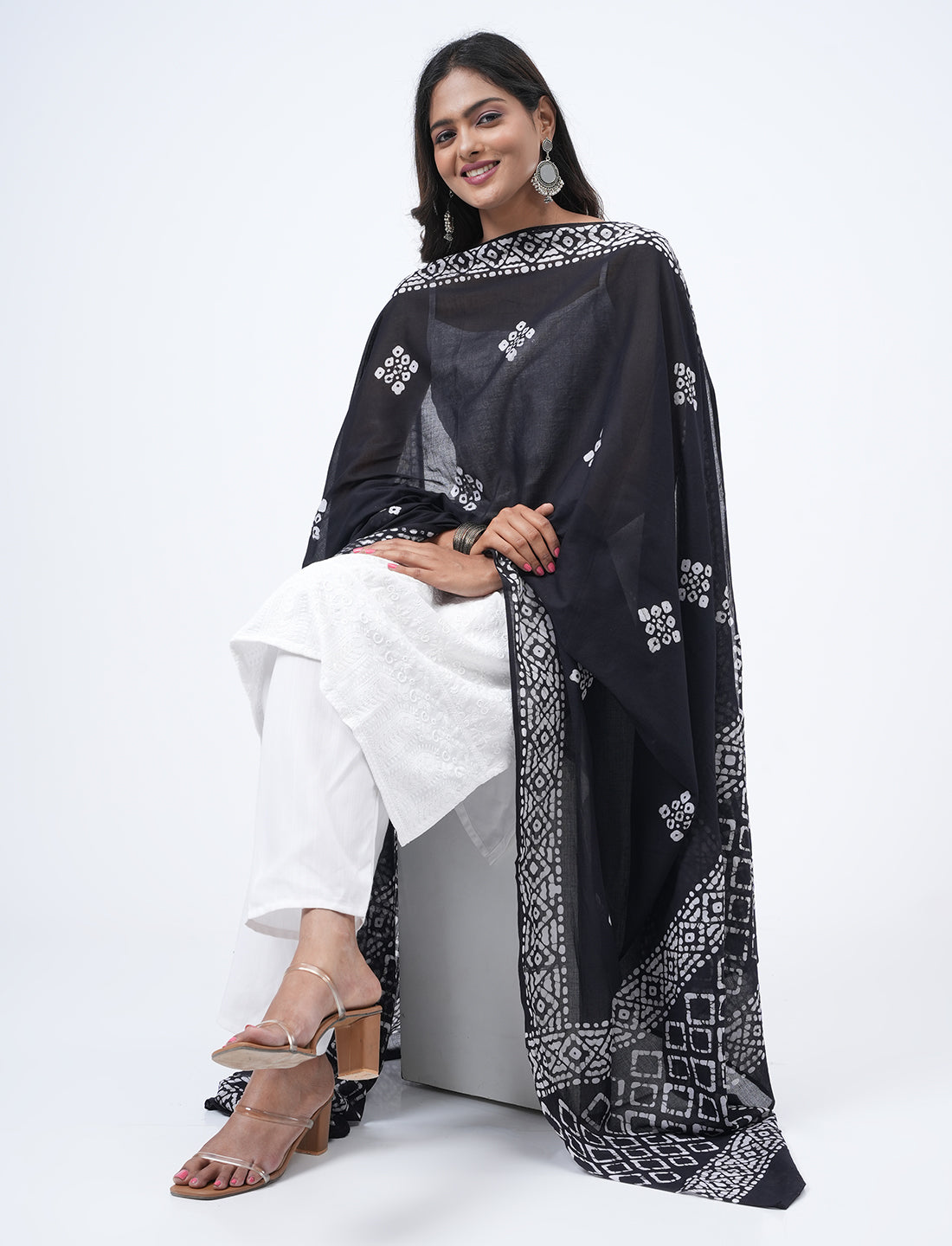 Batik Mul Cotton Dupatta