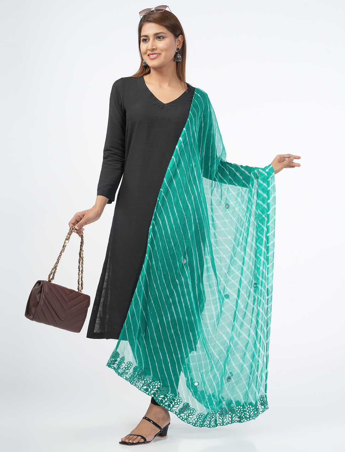 Leheriya Chiffon Dupatta