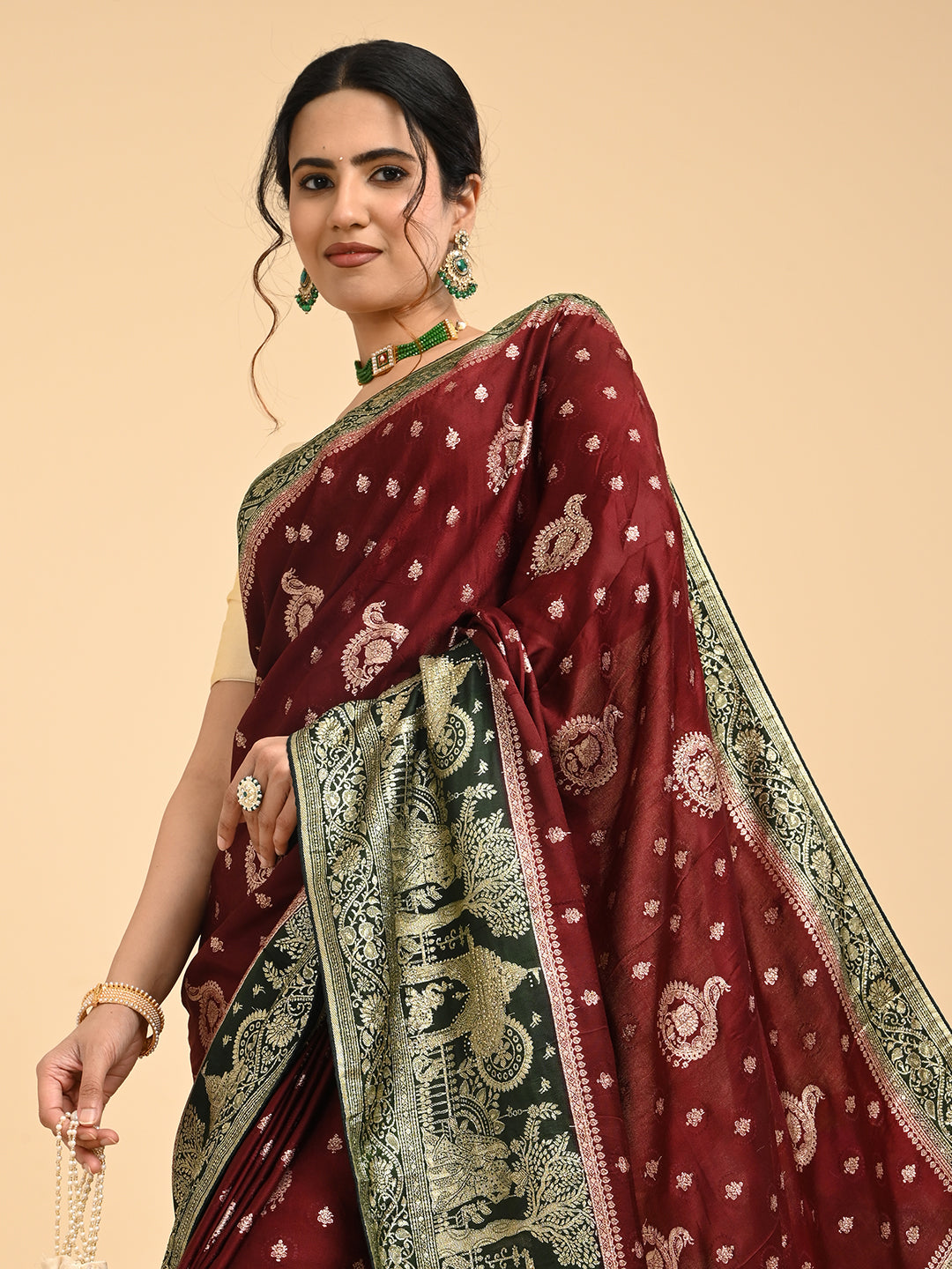 Banarasi Viscose Silk Saree