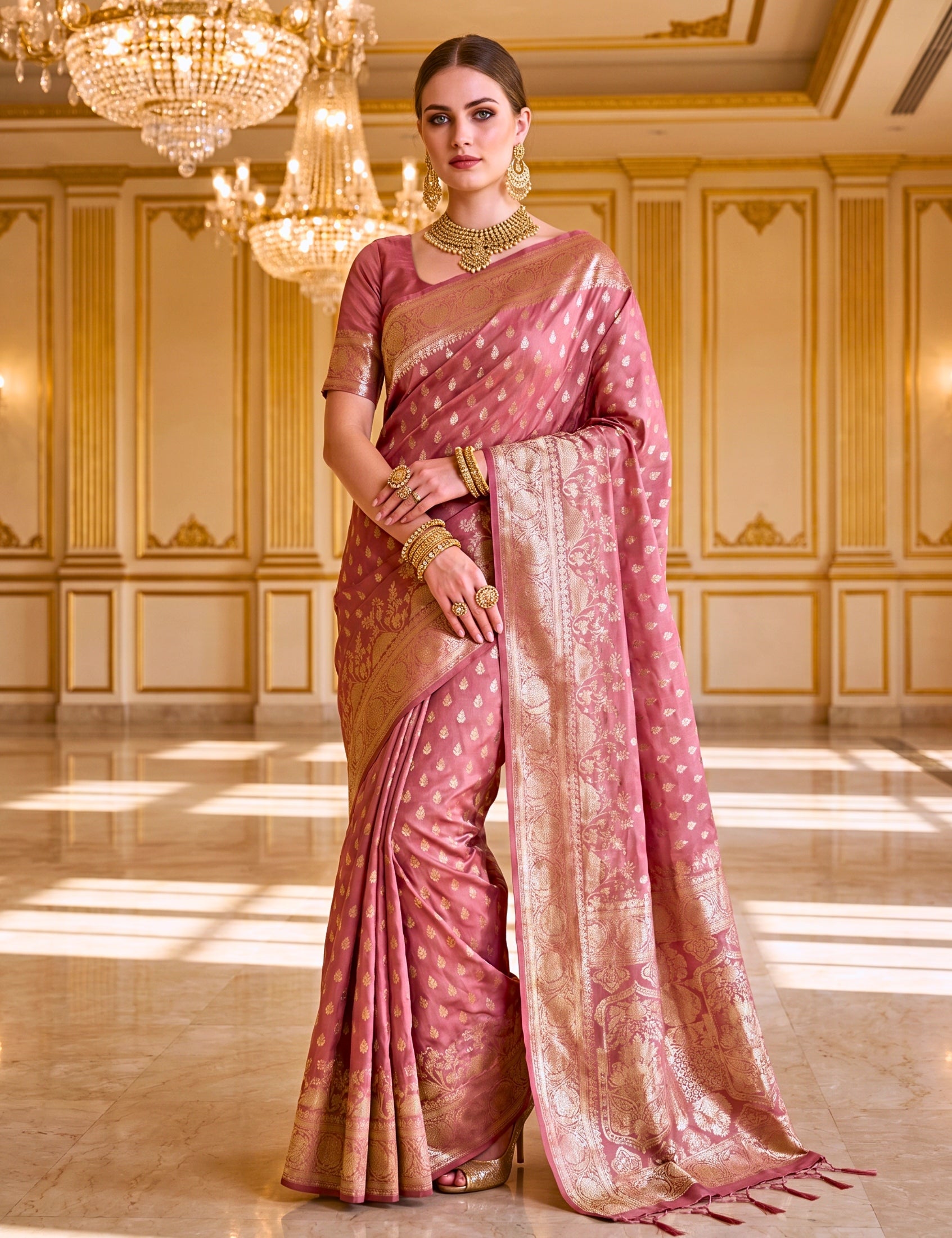 Banarasi Viscose Silk Saree
