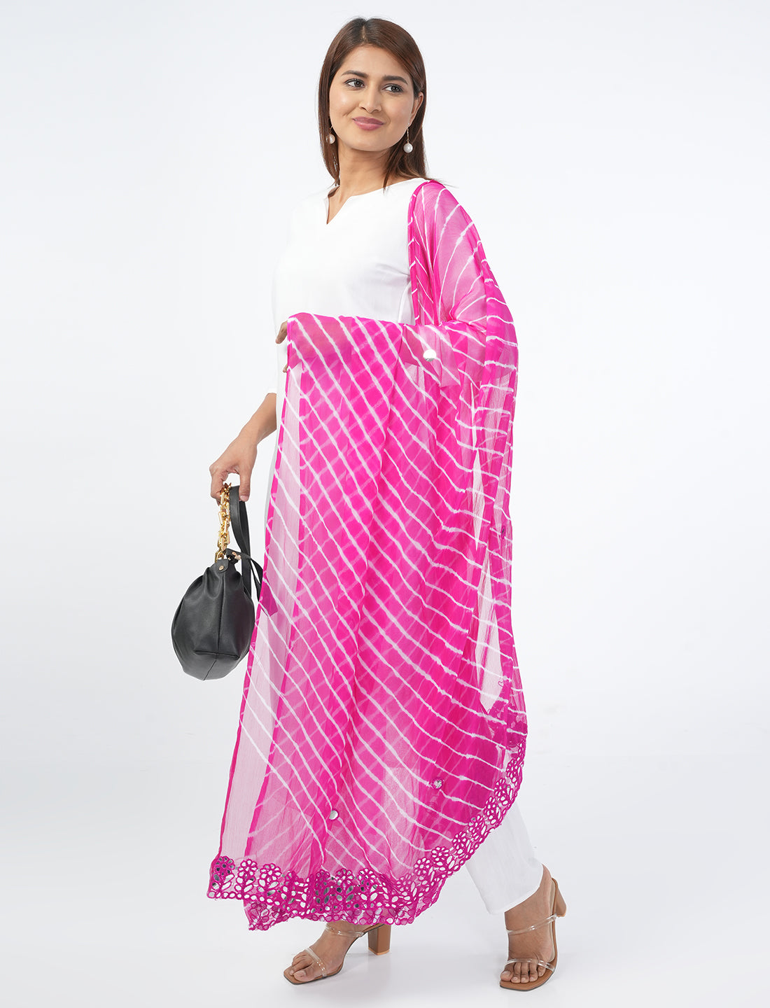 Leheriya Chiffon Dupatta