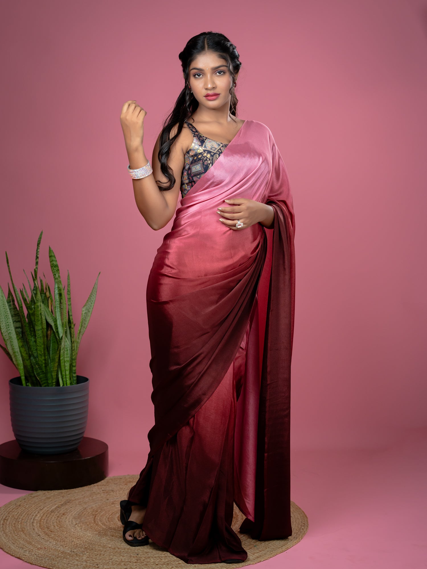 Ready To Wear Chiffon Saree