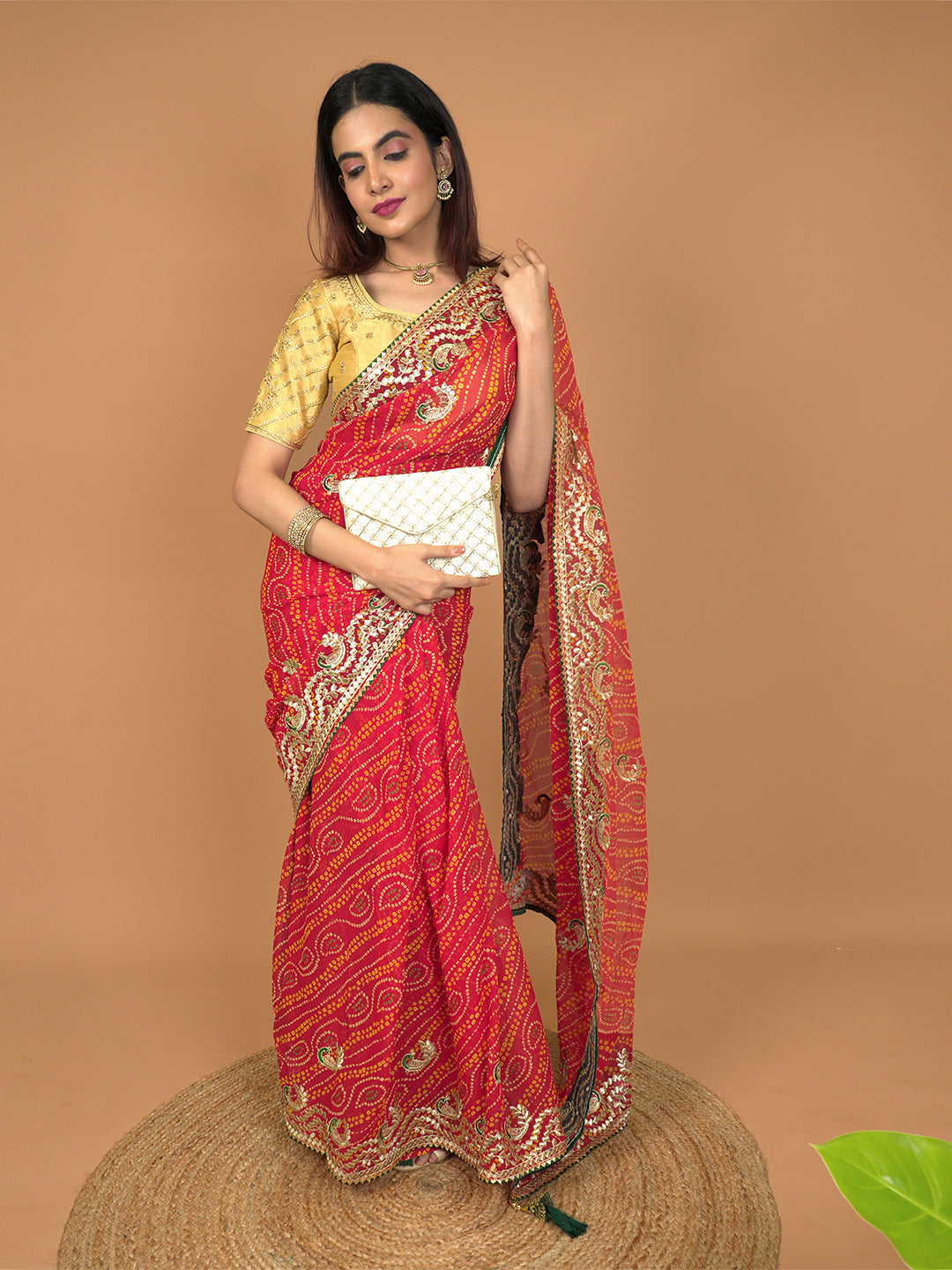 Bandhini Georgette Saree