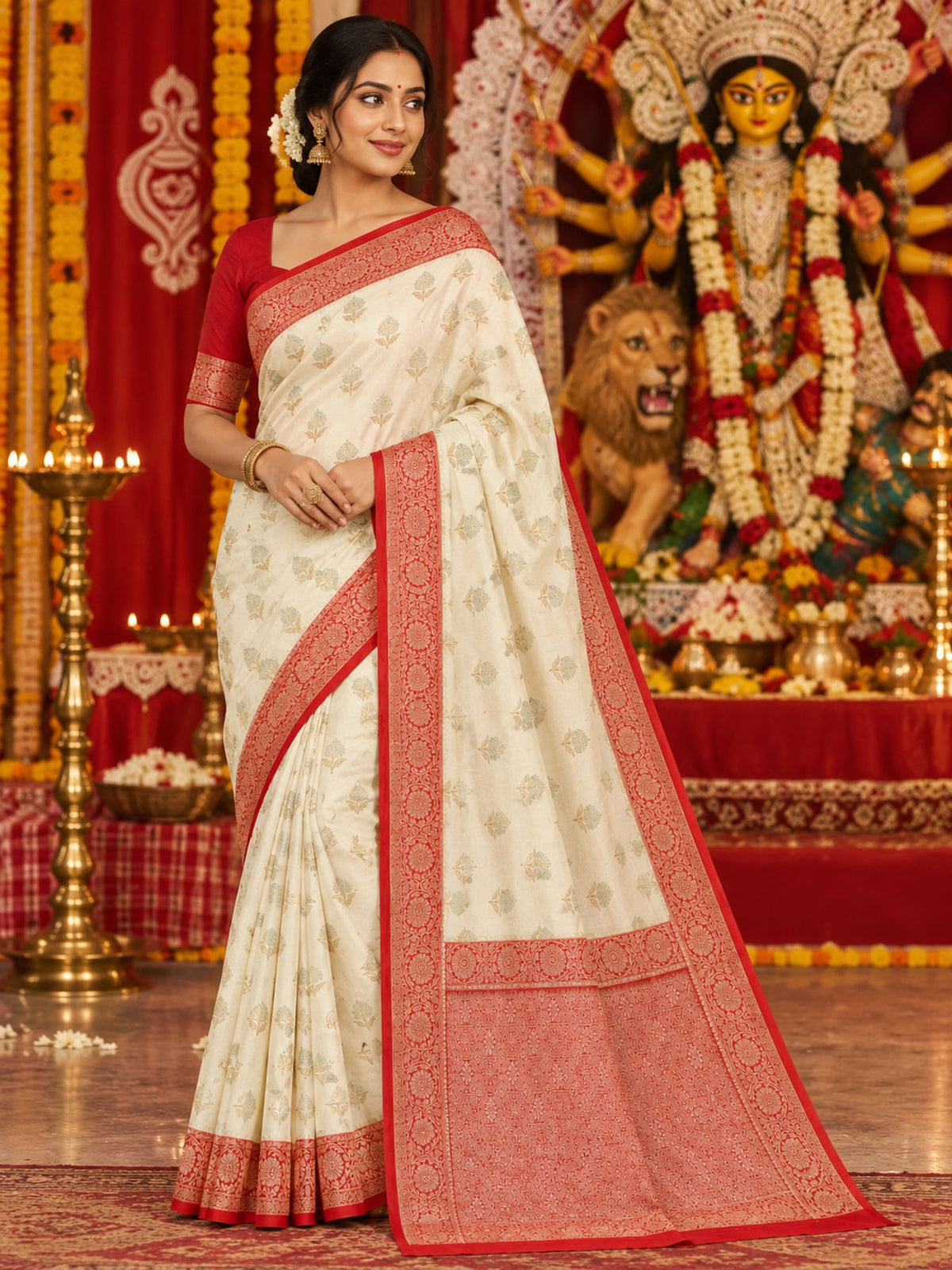 Banarasi Katan Silk Saree