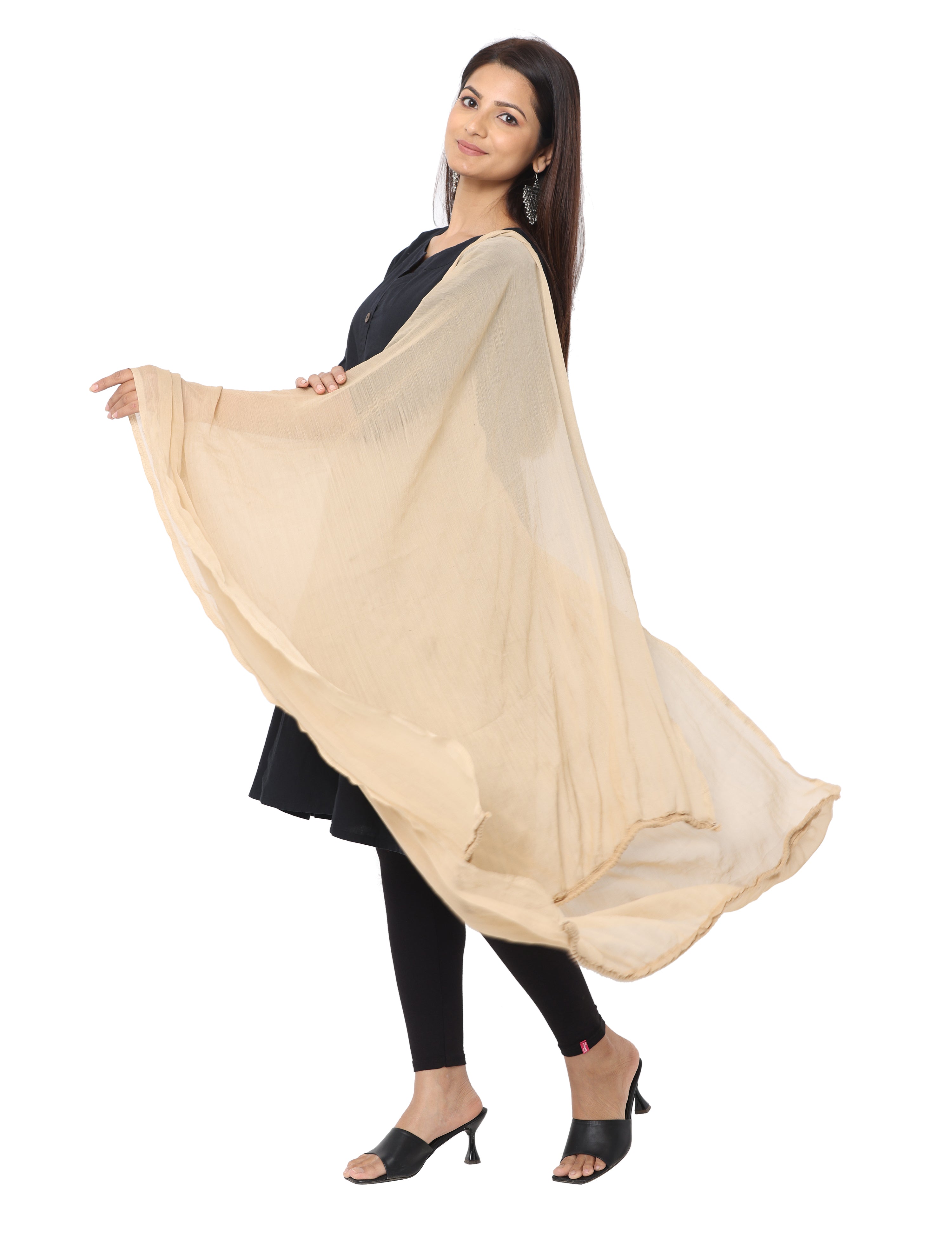 Chiffon Solid Dupatta