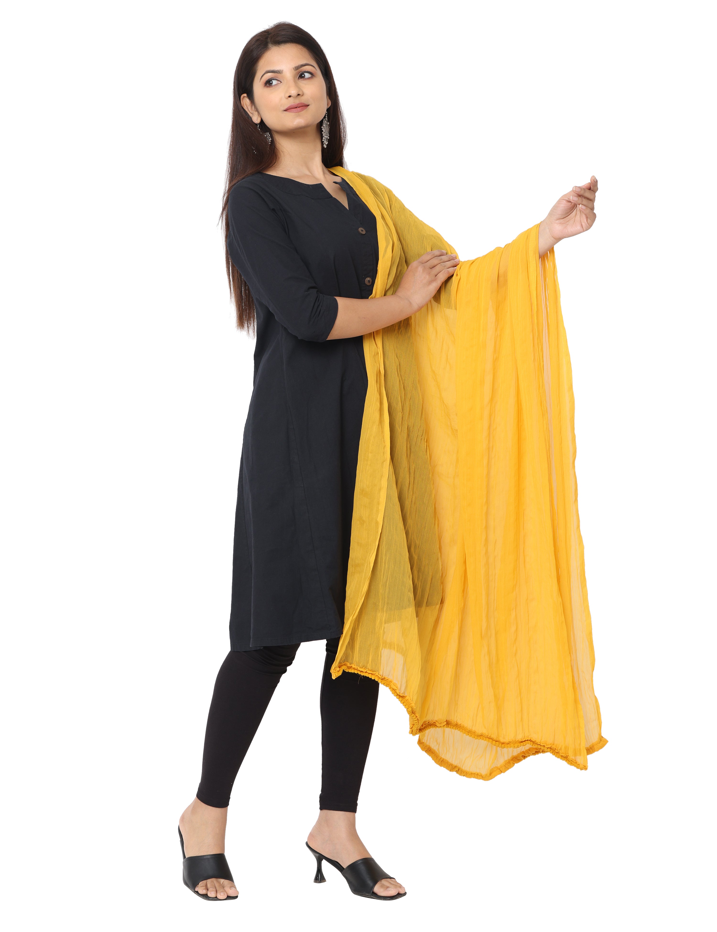 Chiffon Solid Dupatta