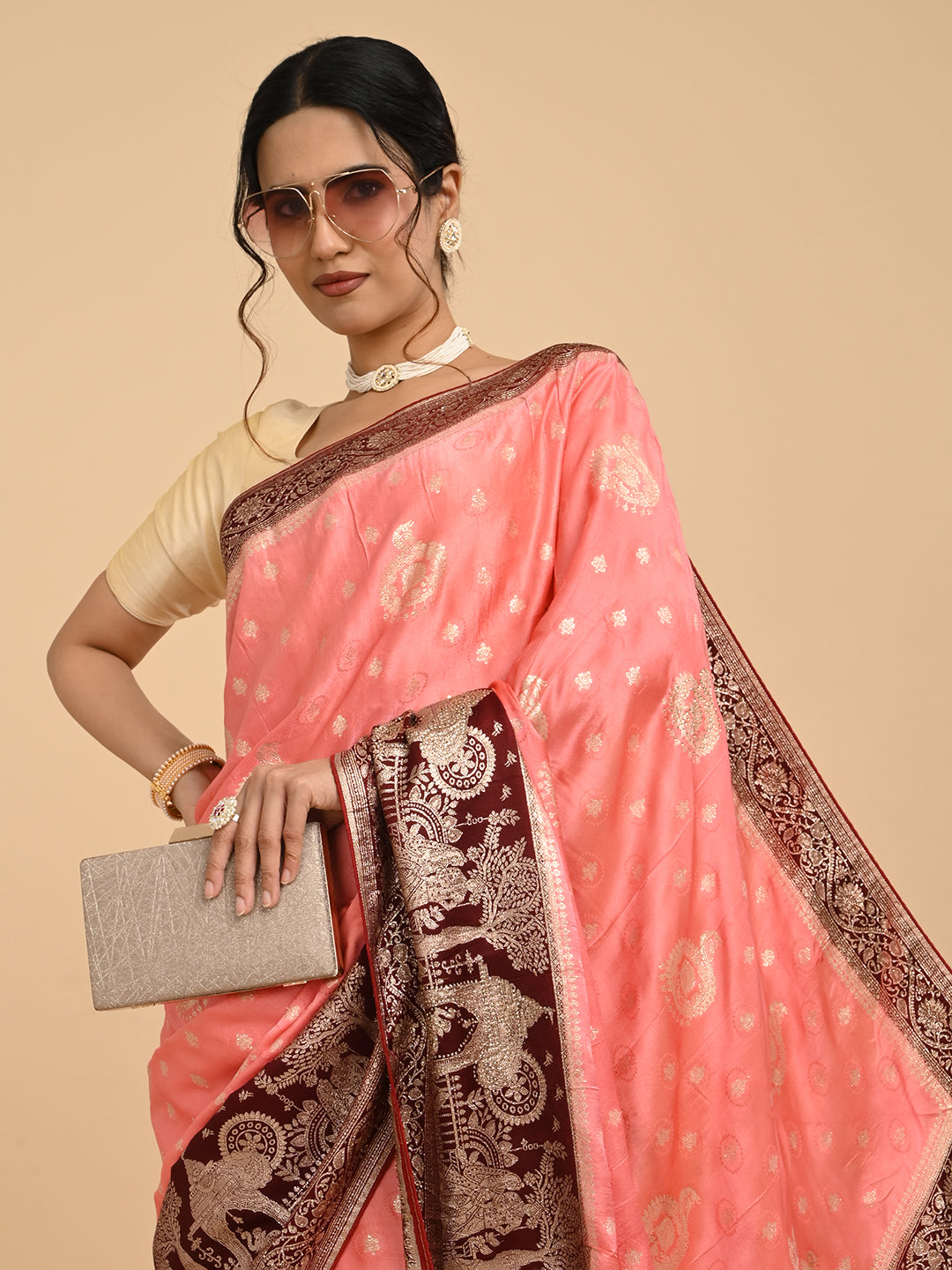 Banarasi Viscose Silk Saree