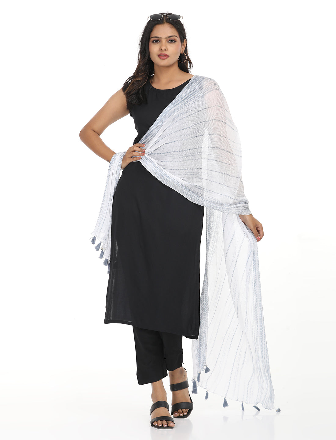Festive Stripe Dupatta