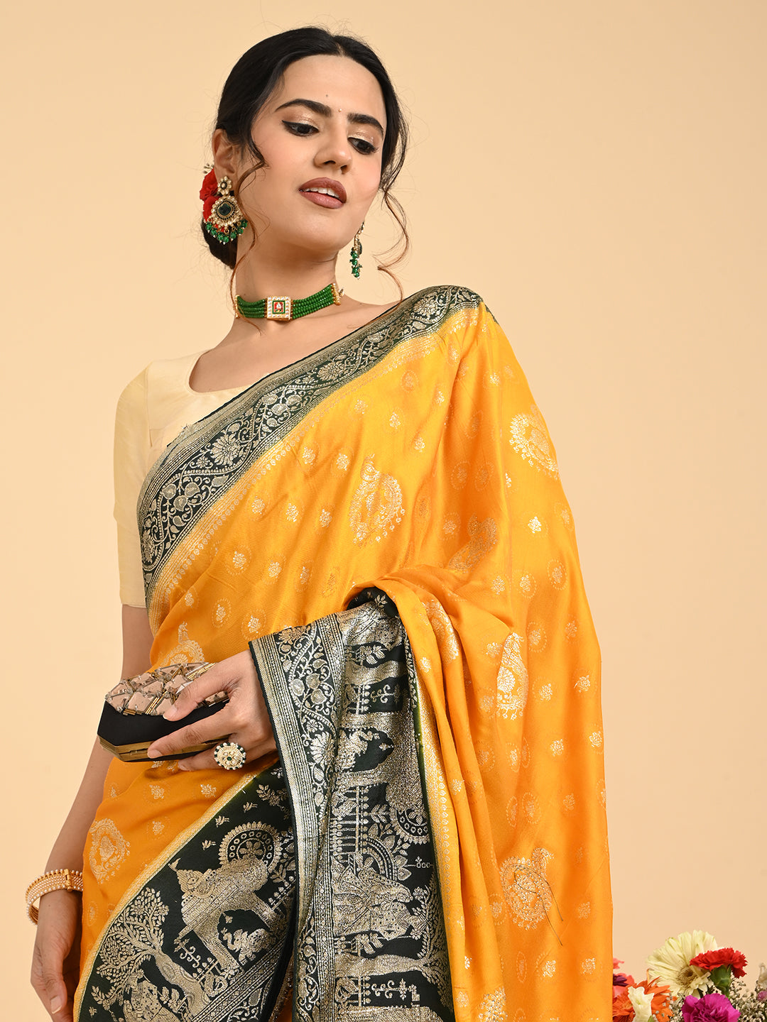 Banarasi Viscose Silk Saree