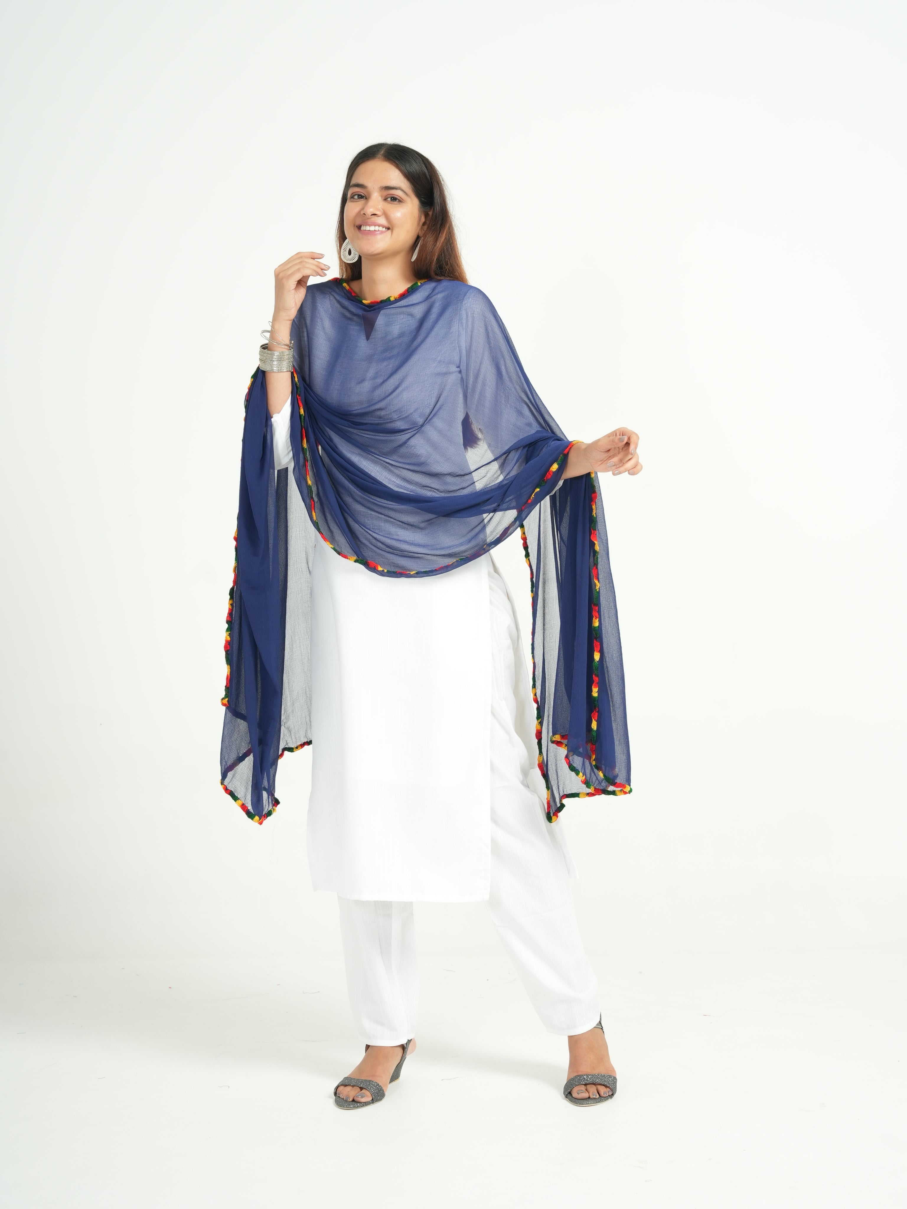 Chiffon Solid Dupatta
