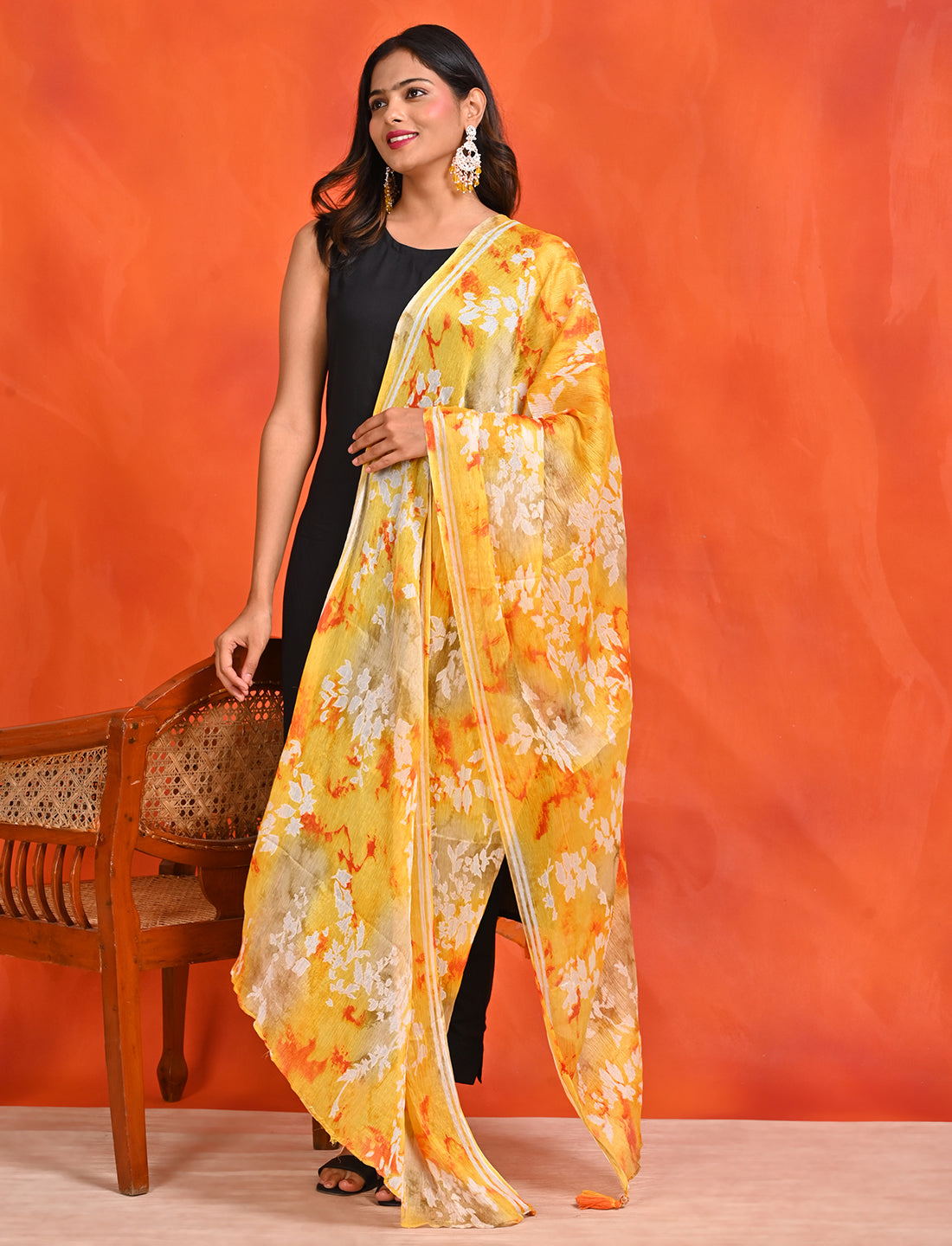 Gota Patti Art Silk Dupatta