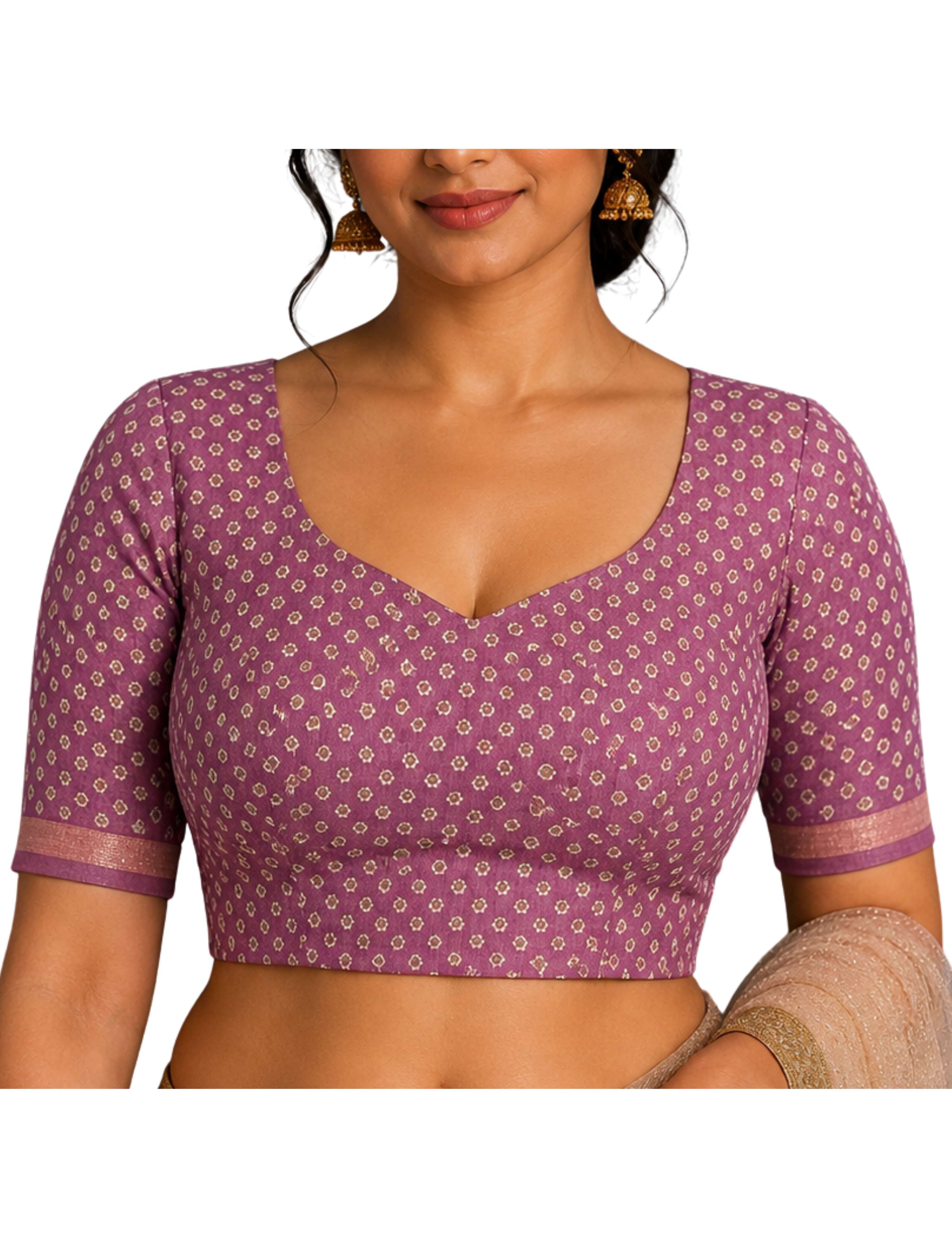 Solid Viscose Cotton Saree