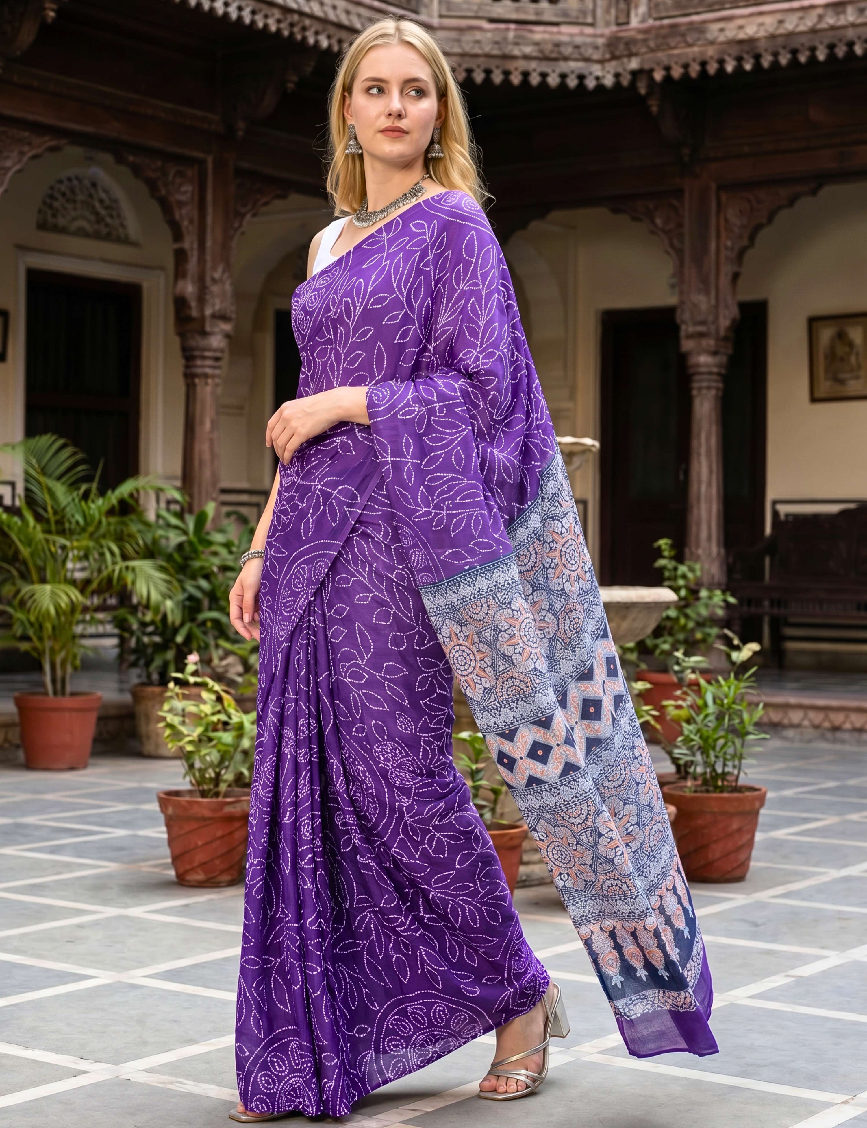 Woven Crepe Silk Saree