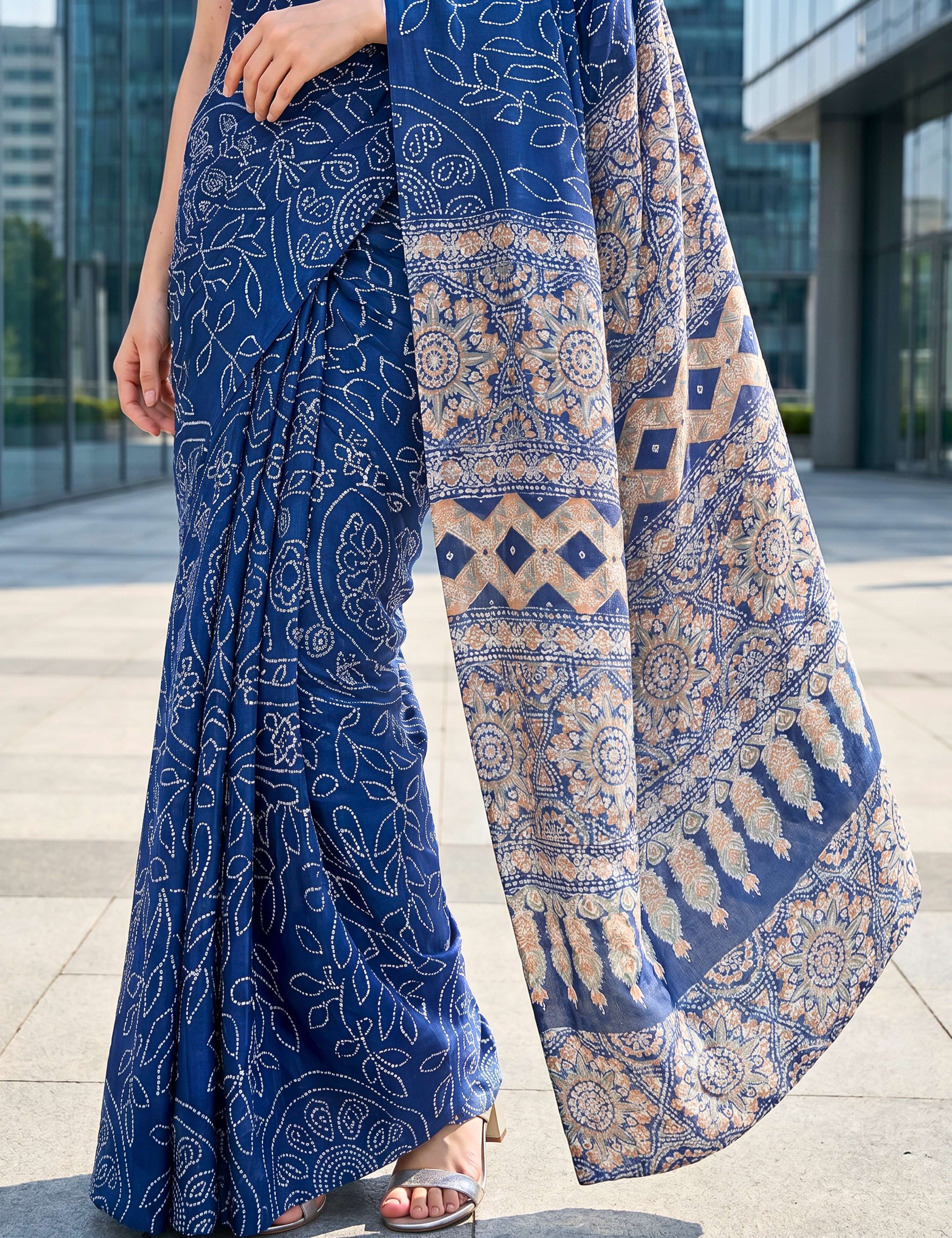 Woven Crepe Silk Saree