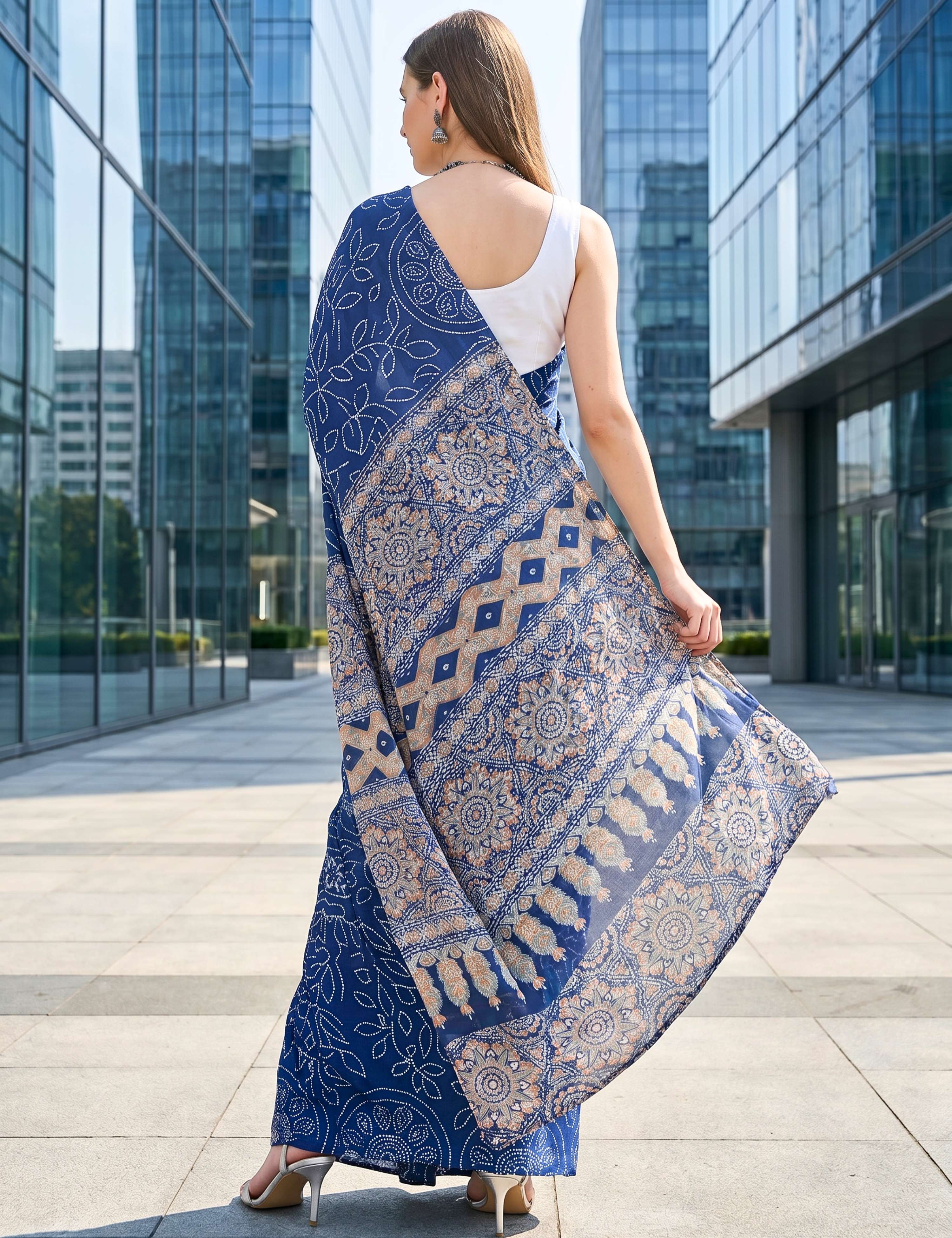 Woven Crepe Silk Saree