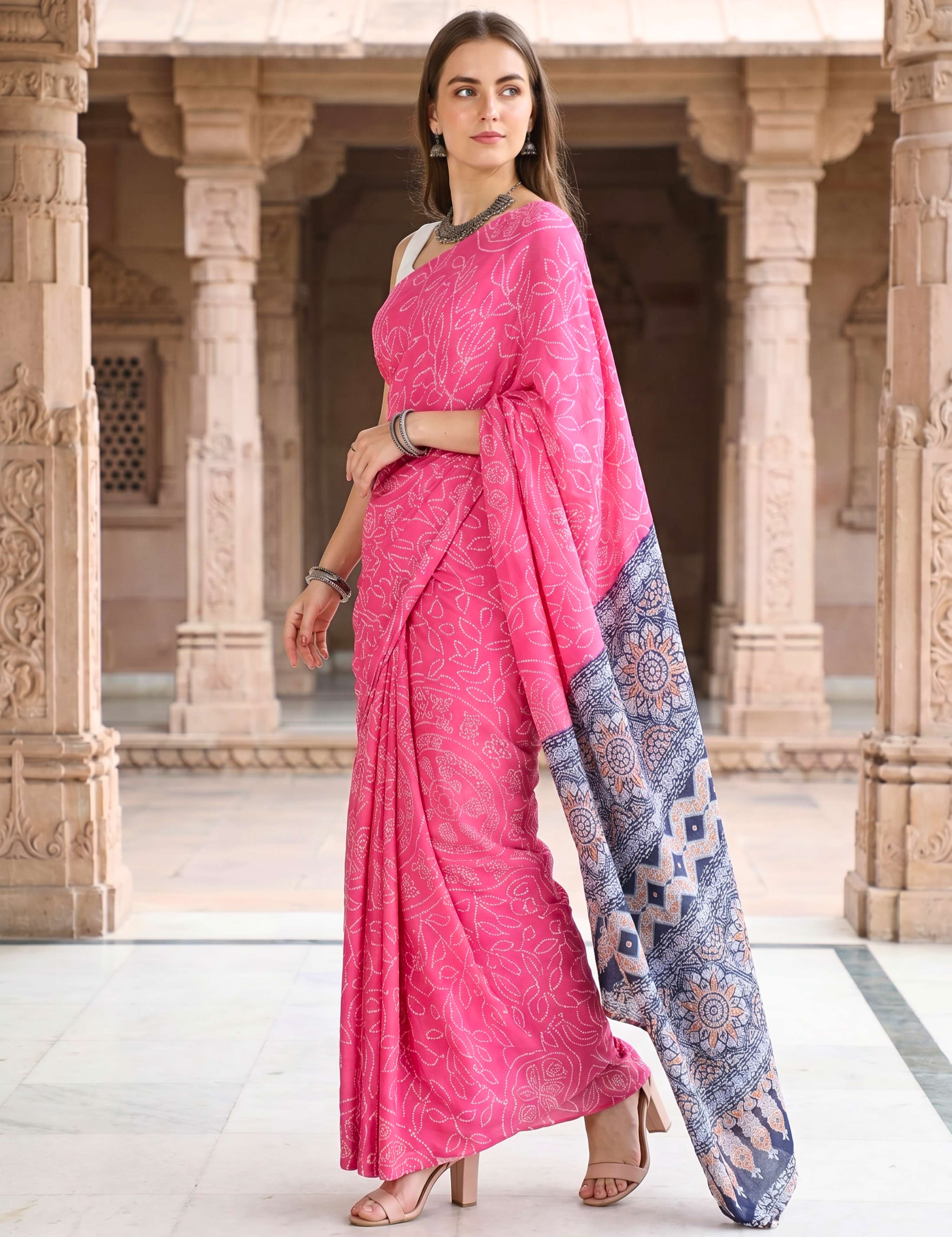 Woven Crepe Silk Saree