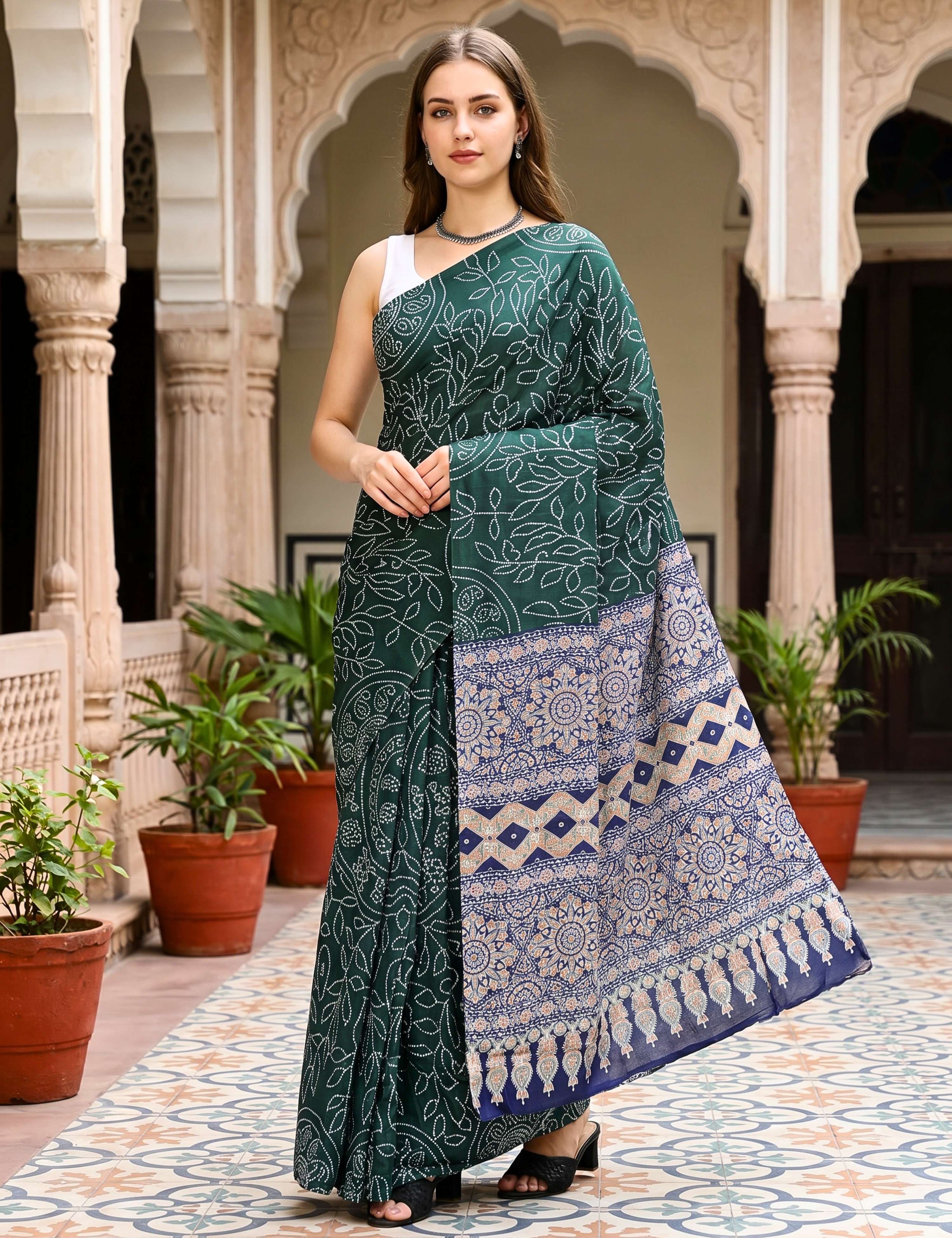 Woven Crepe Silk Saree