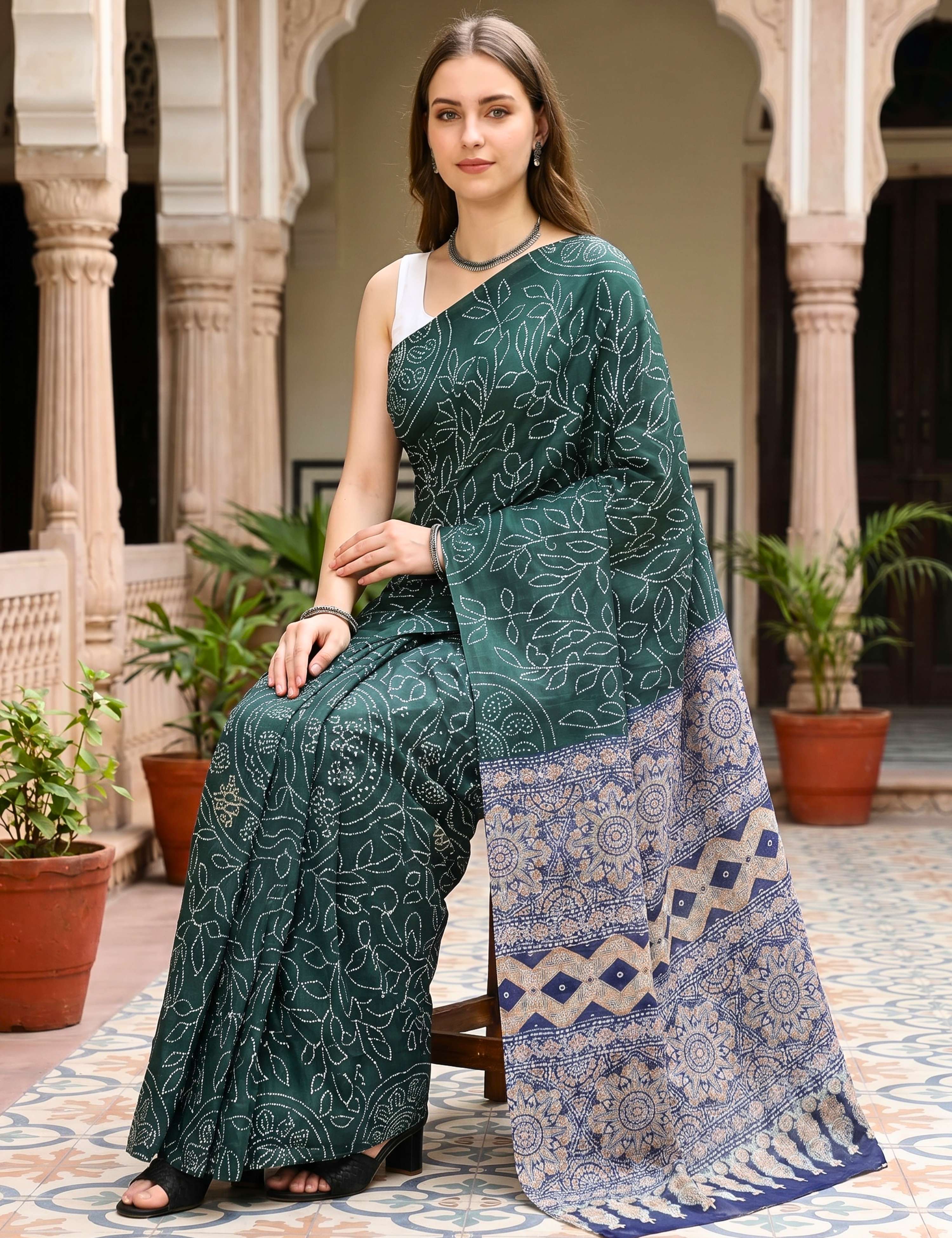 Woven Crepe Silk Saree